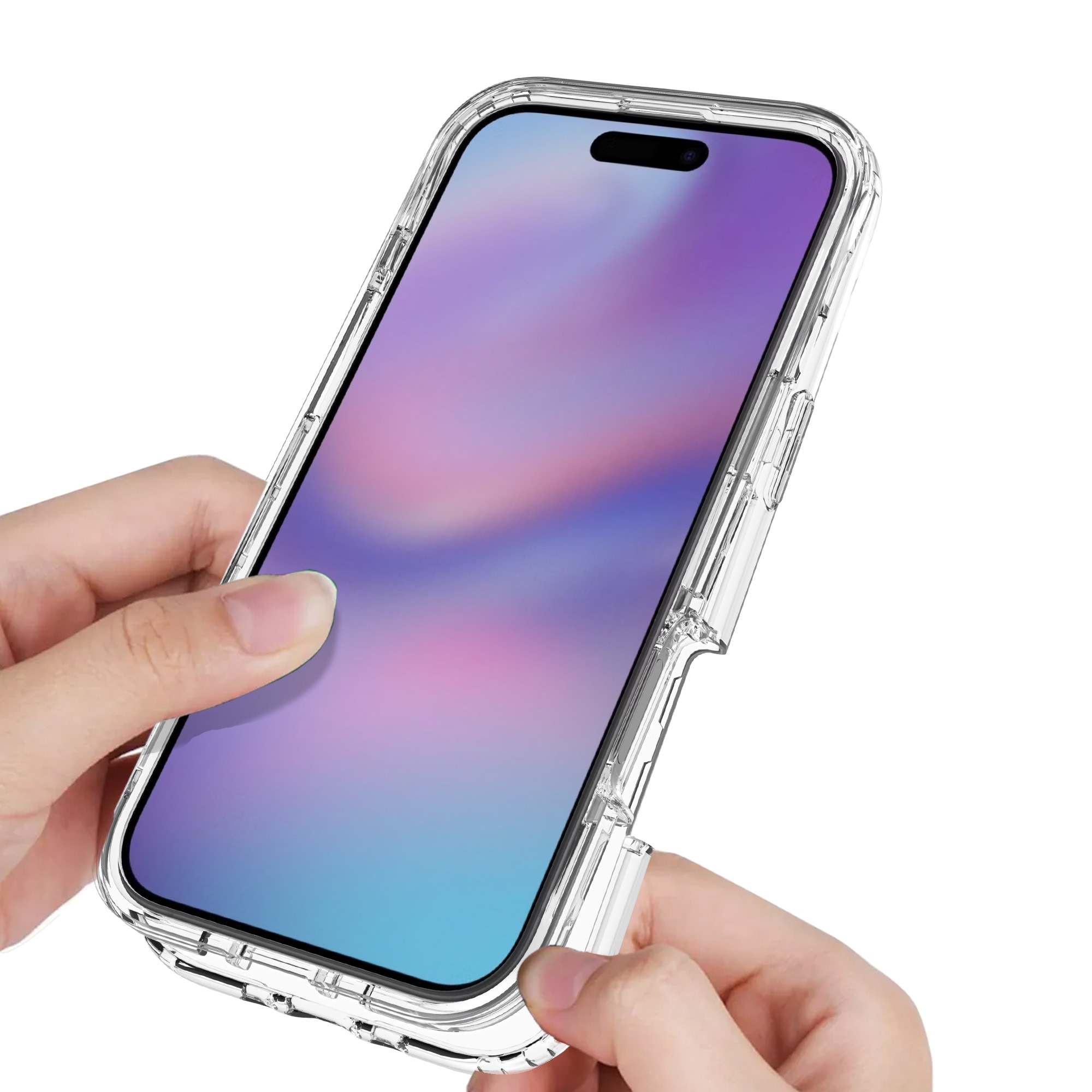 iPhone 17 Air Full Cover Case Transparant