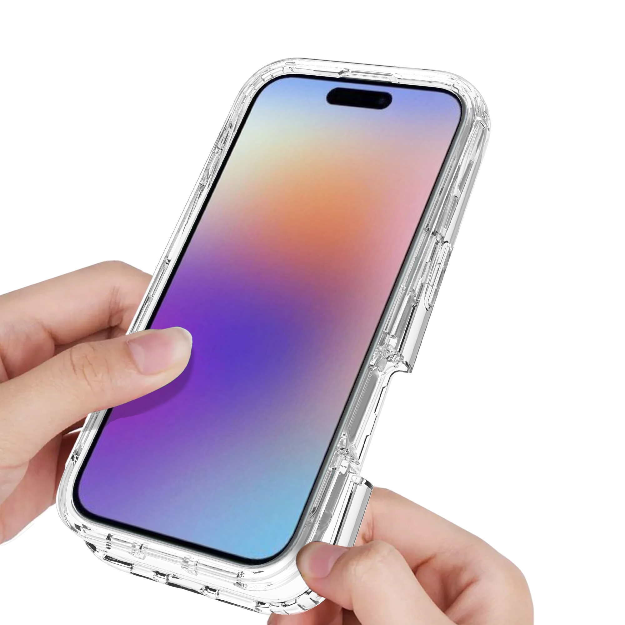 iPhone 17 Full Cover Case Transparant