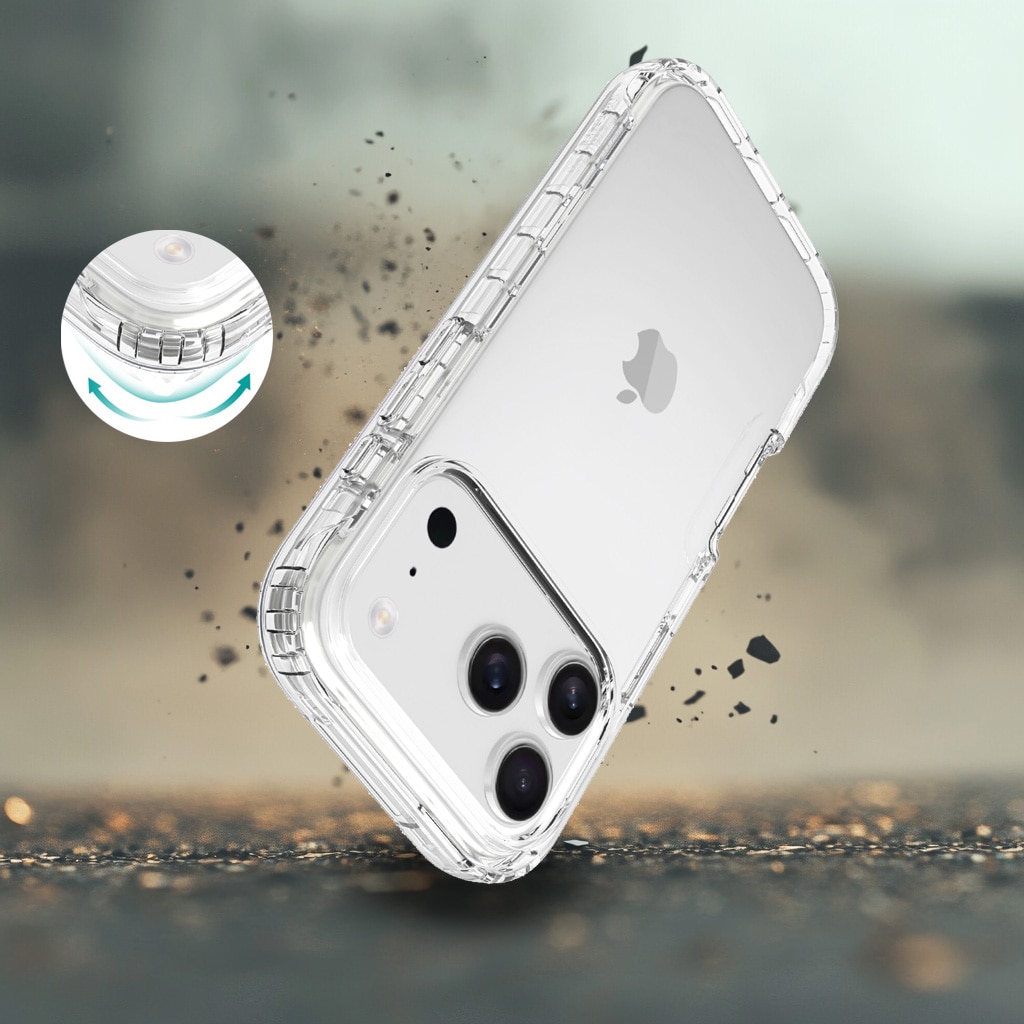iPhone 17 Pro Max Full Cover Case Transparant