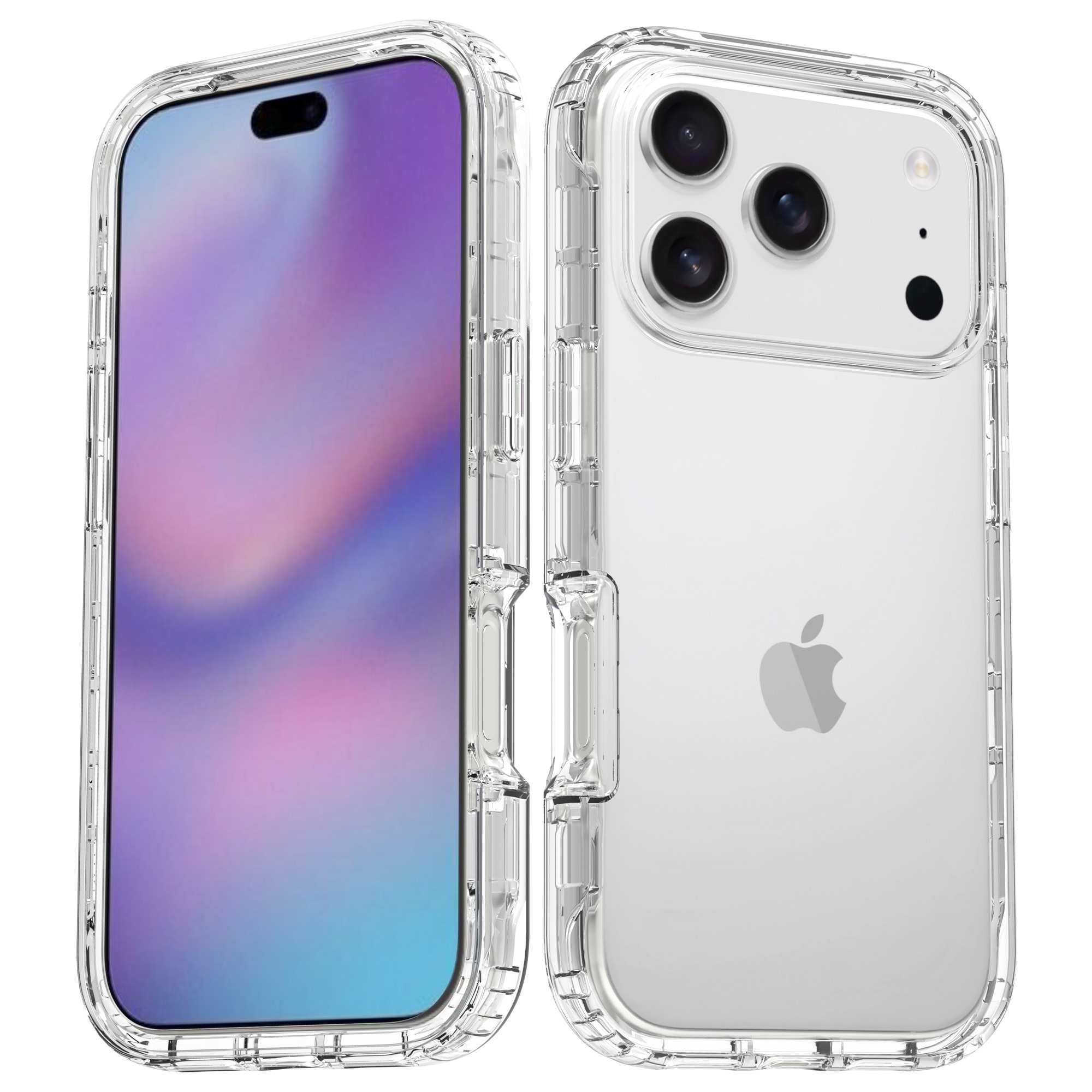 iPhone 17 Pro Max Full Cover Case Transparant