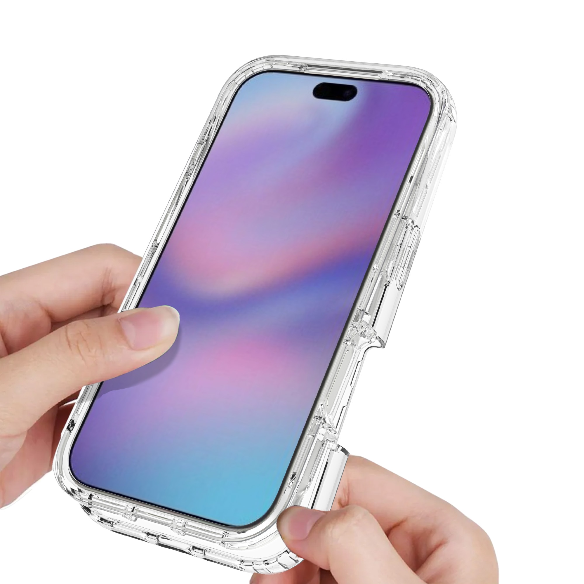 iPhone 17 Pro Max Full Cover Case Transparant