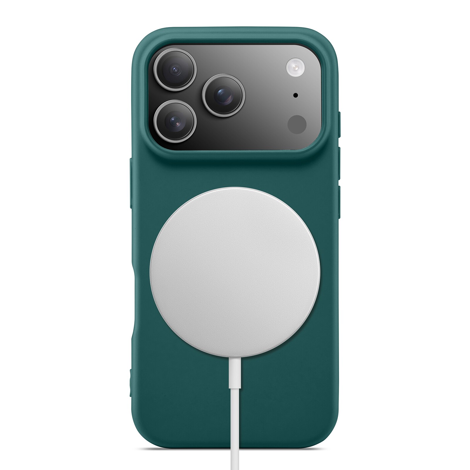 iPhone 17 Pro TPU Case MagSafe Donkergroen