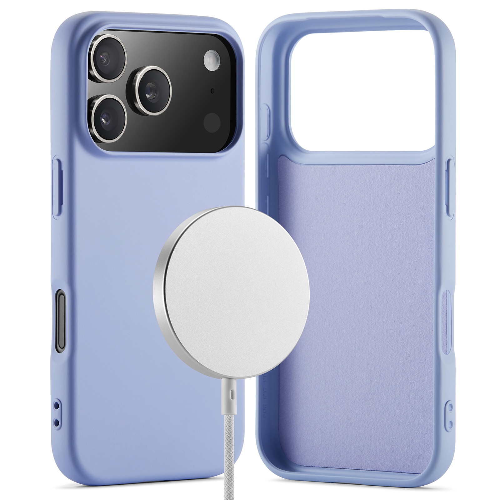 iPhone 17 Pro Max TPU Case MagSafe Paars