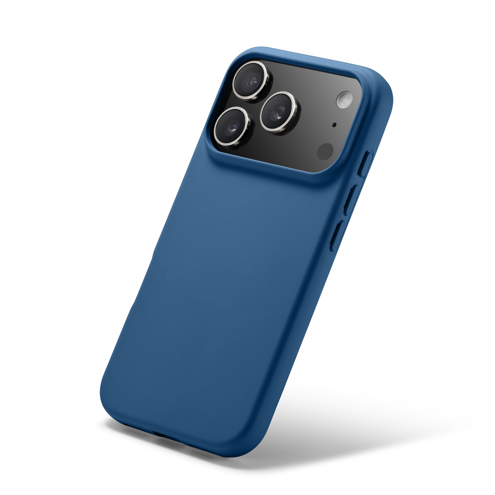iPhone 17 Pro Max TPU Case MagSafe Donkerblauw