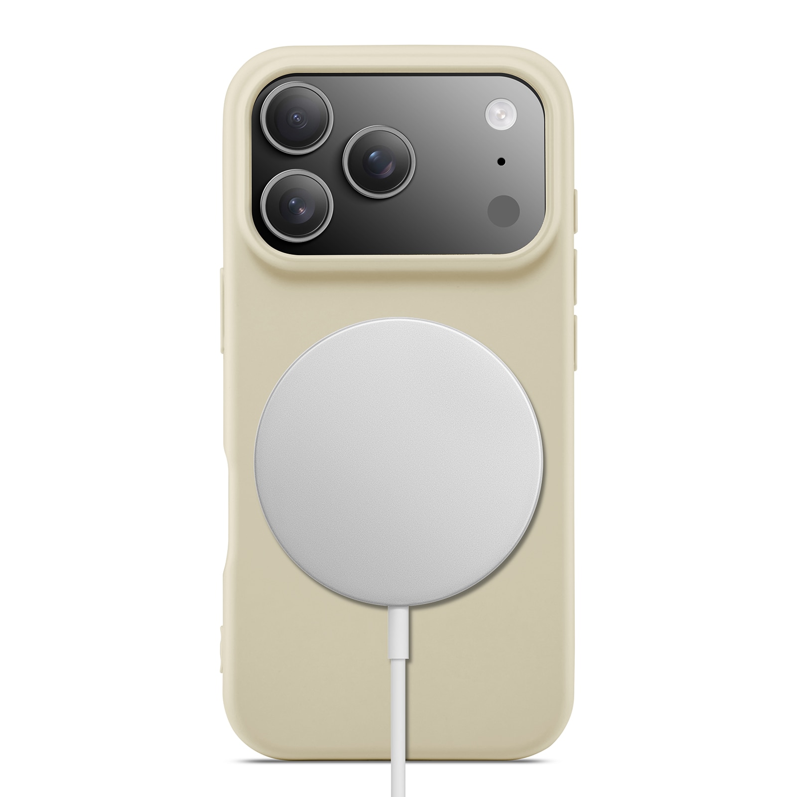 iPhone 17 Pro Max TPU Case MagSafe Beige