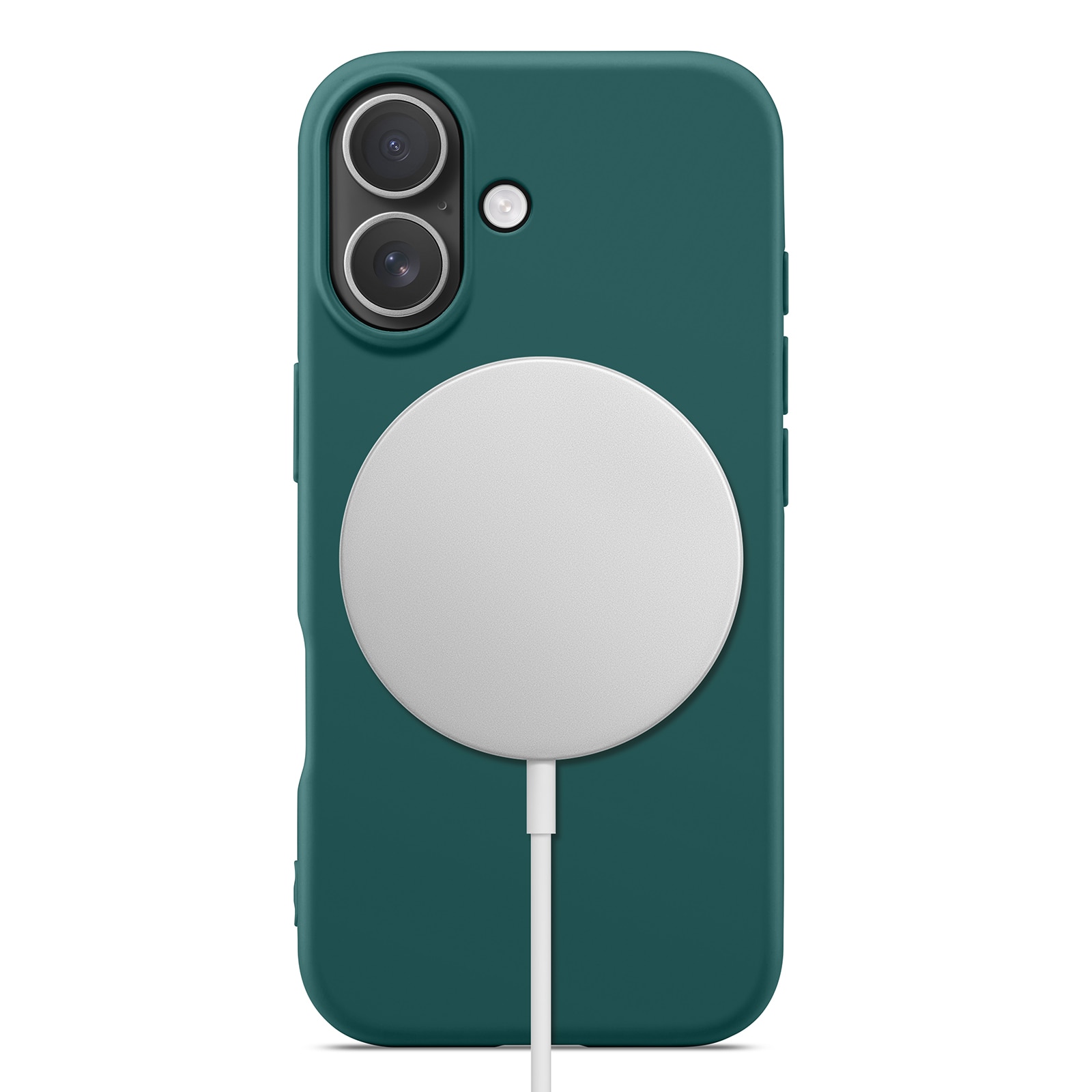 iPhone 17 TPU Case MagSafe Donkergroen