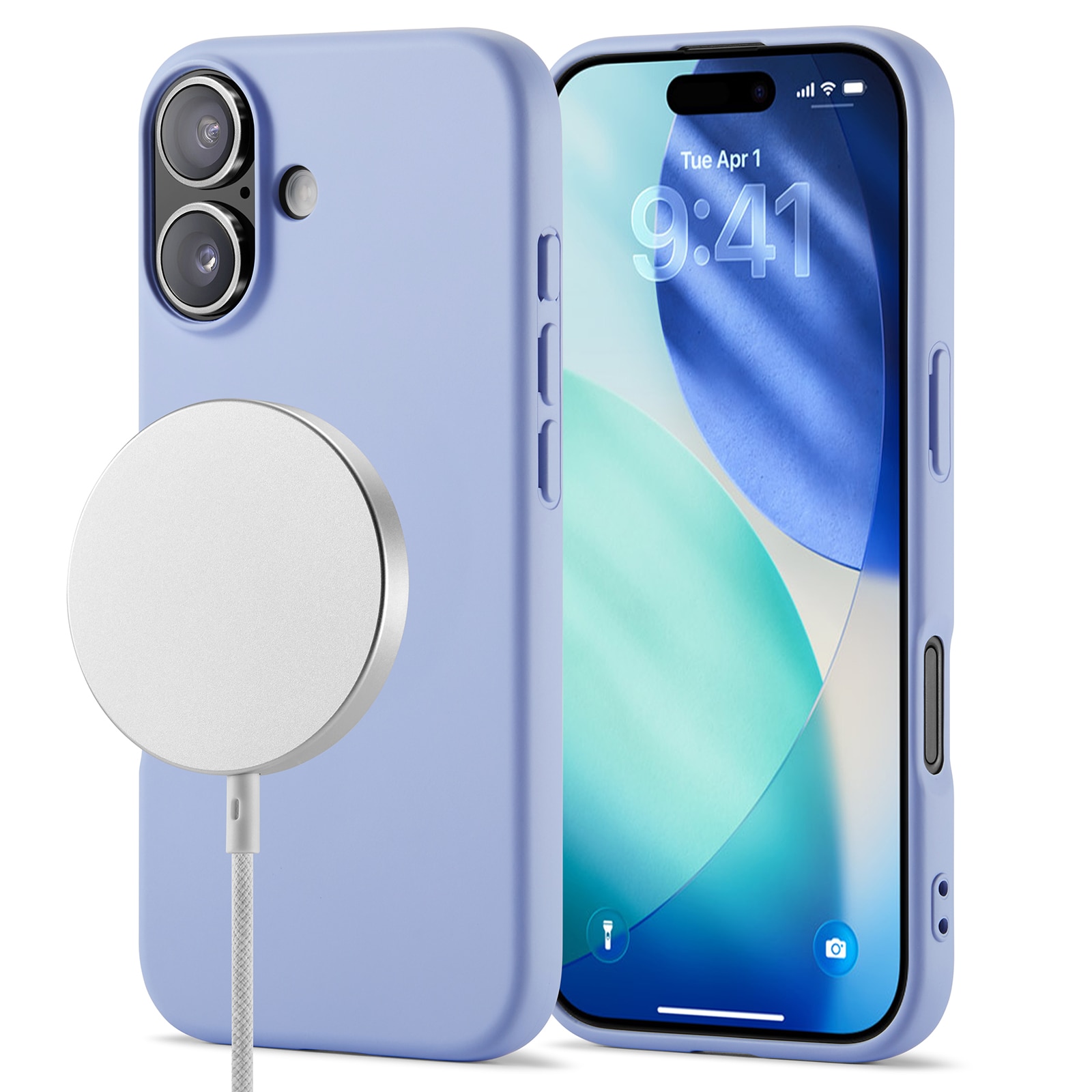 iPhone 17 TPU Case MagSafe Paars