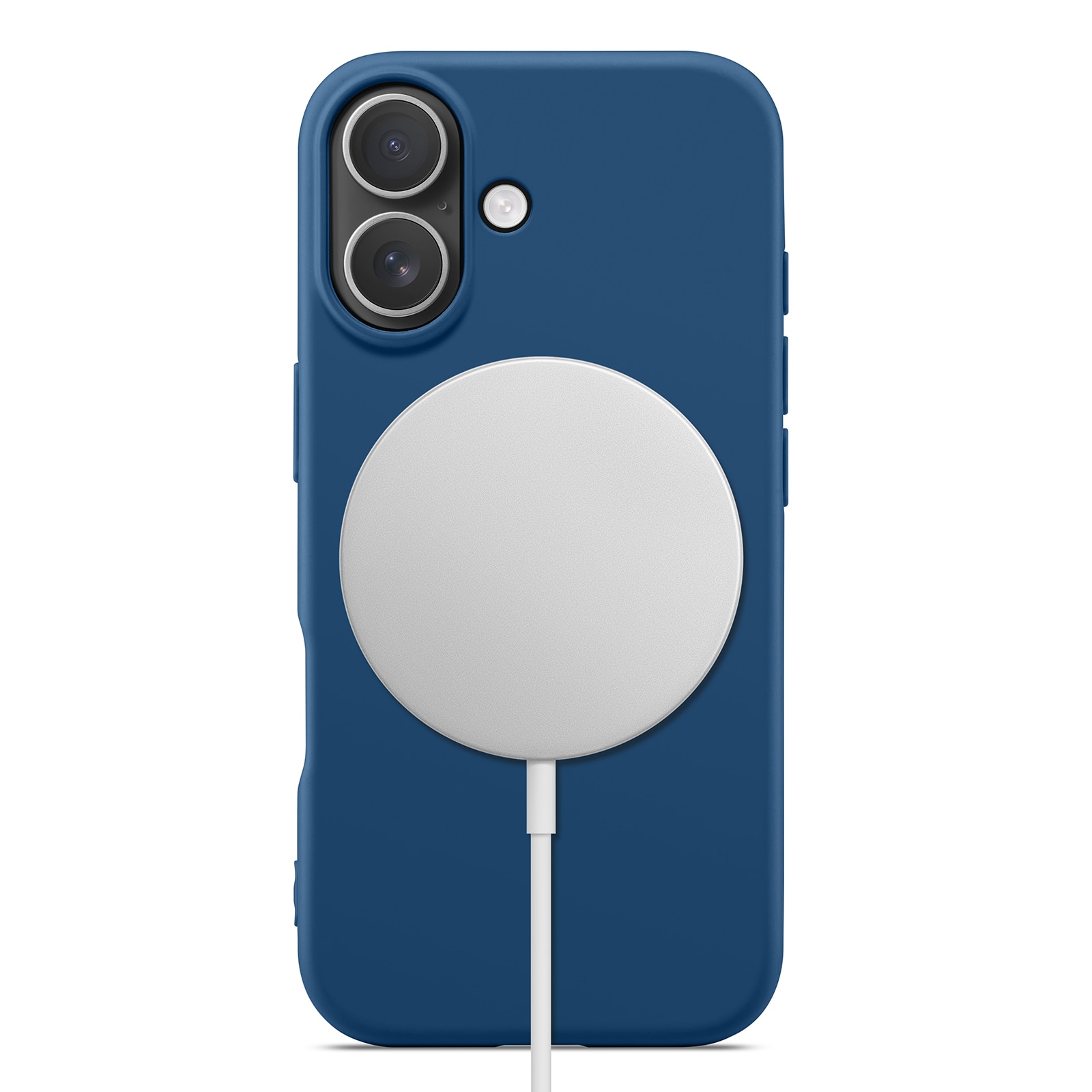iPhone 17 TPU Case MagSafe Donkerblauw