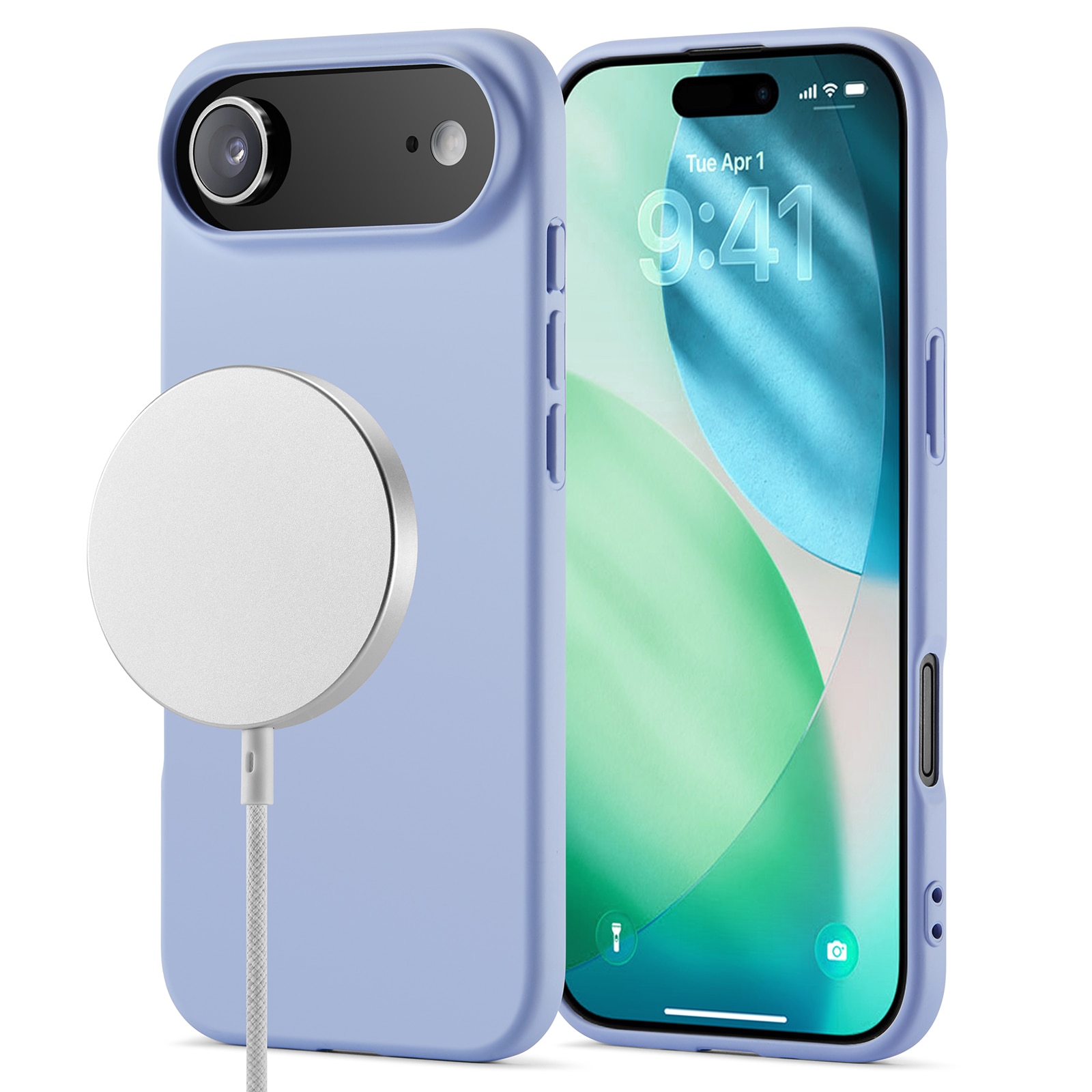iPhone 17 Air TPU Case MagSafe Paars