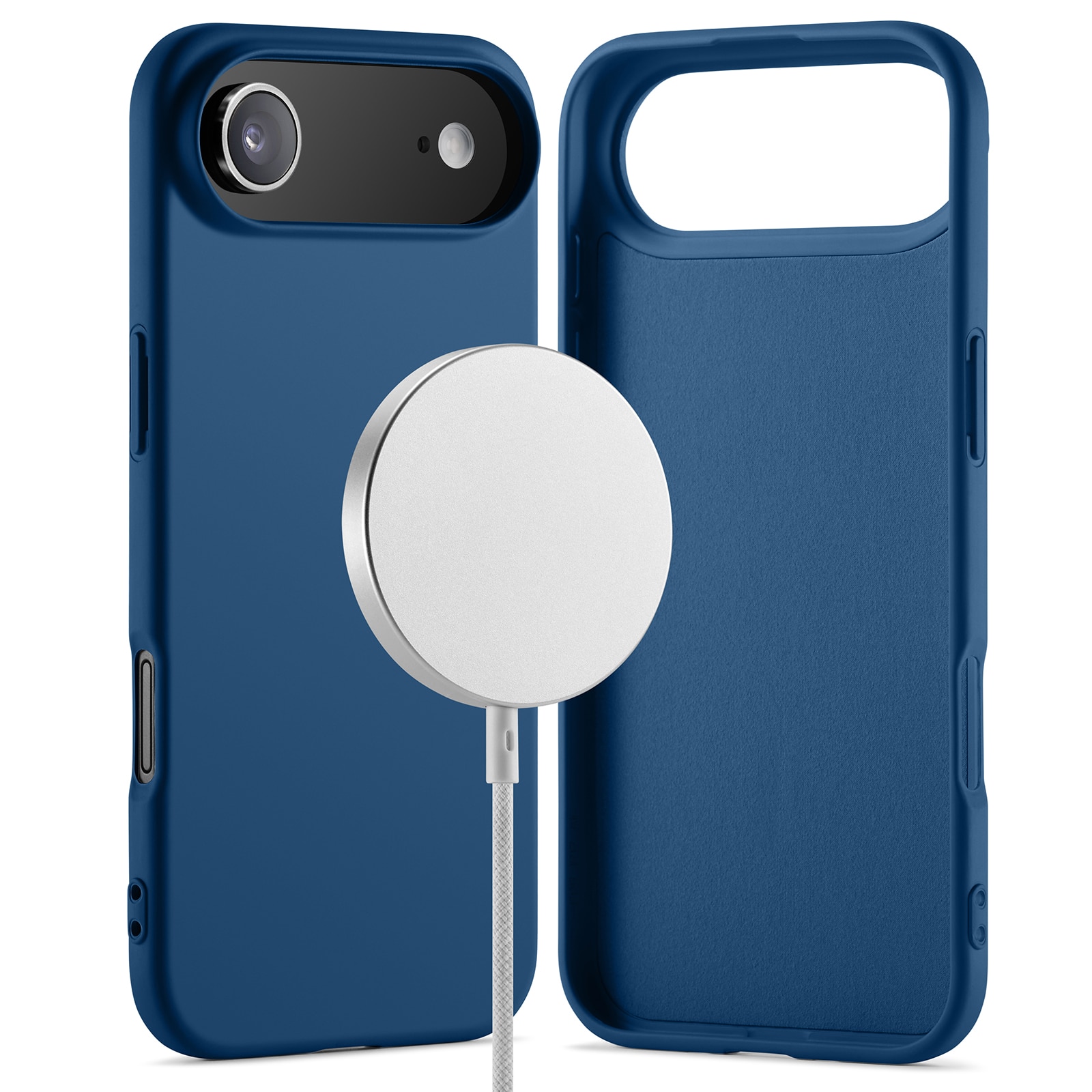 iPhone 17 Air TPU Case MagSafe Donkerblauw