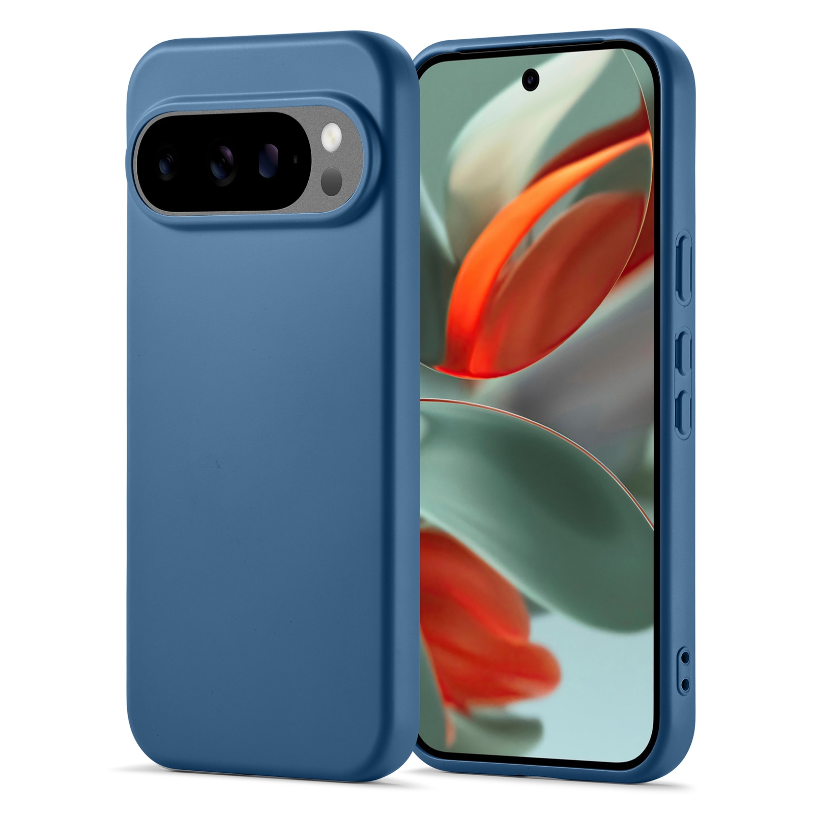 Google Pixel 10 Pro XL TPU Case Donkerblauw
