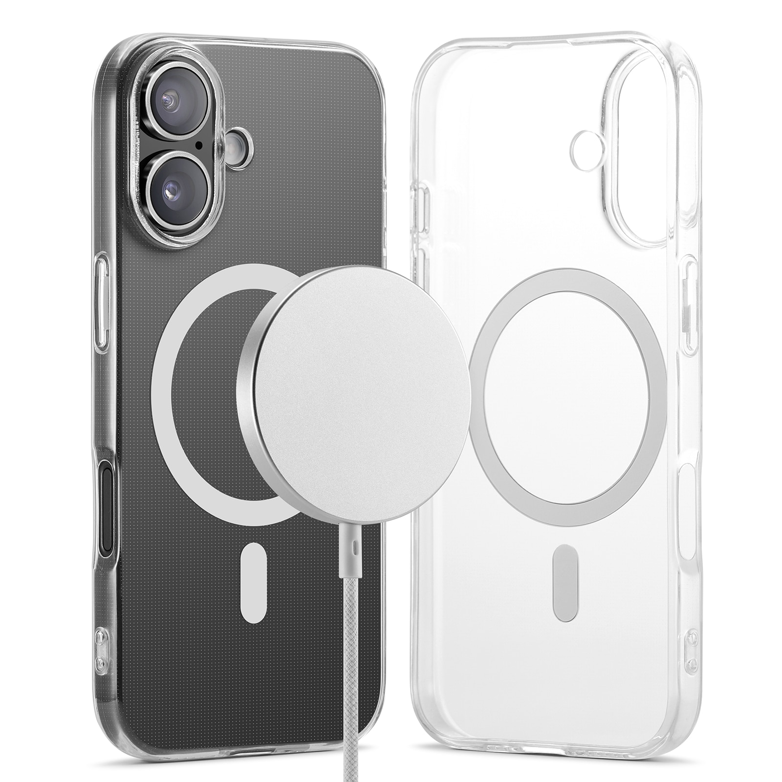 TPU Case MagSafe iPhone 17 Transparant