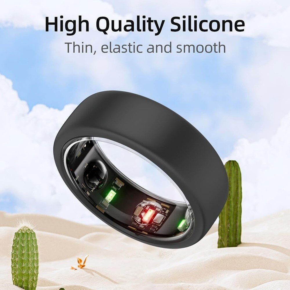 Oura Ring Gen 3 Siliconen hoesje maat 6-10, zwart