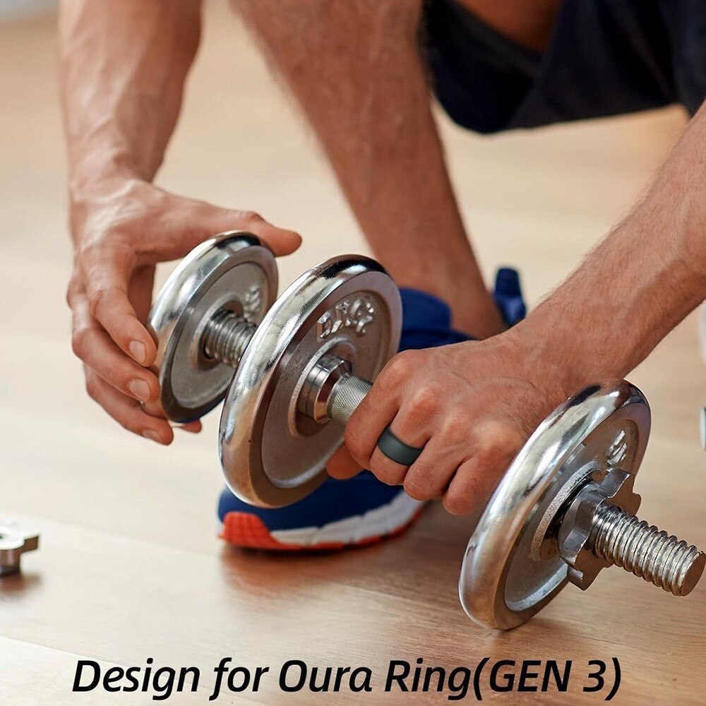 Oura Ring Gen 3 Siliconen hoesje maat 6-10, zwart