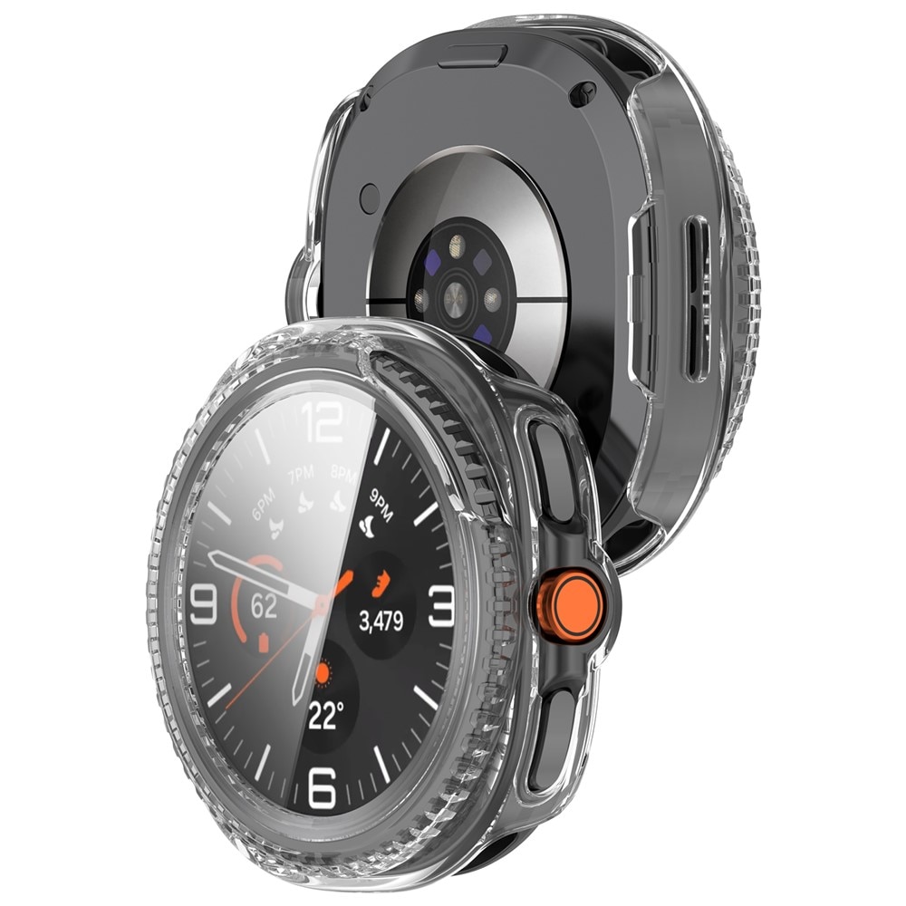 Full Cover Case Samsung Galaxy Watch 8 Classic Transparant