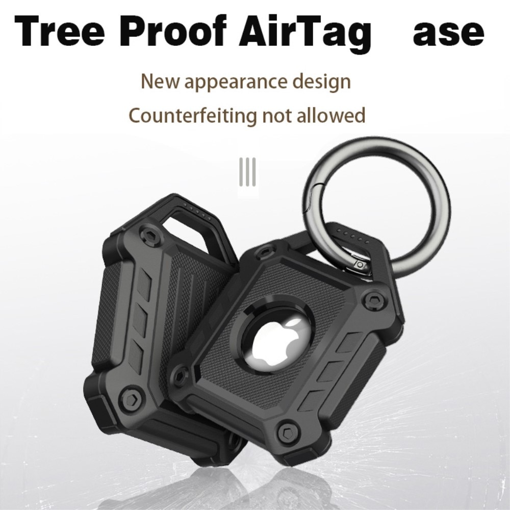 AirTag Case Tough Armor Zwart