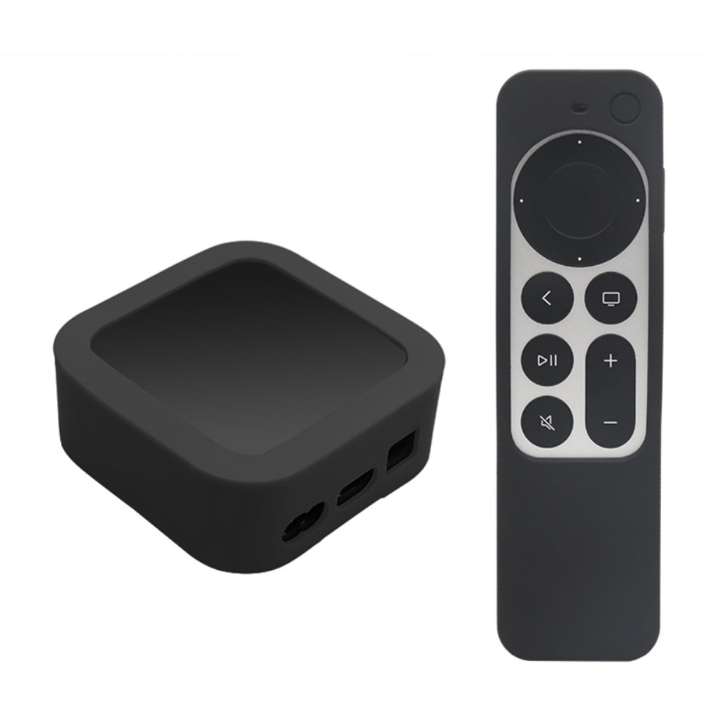 TV 4K 2021/ TV Remote (gen 2) Siliconen hoesje Zwart
