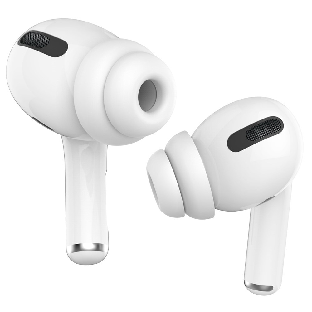 Soft Ear Tips (2-pack) AirPods Pro Wit (Large)