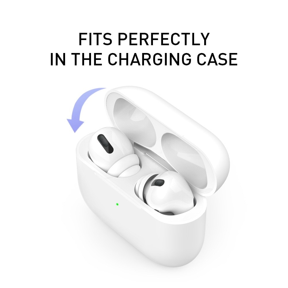 Soft Ear Tips (2-pack) AirPods Pro Wit (Small)
