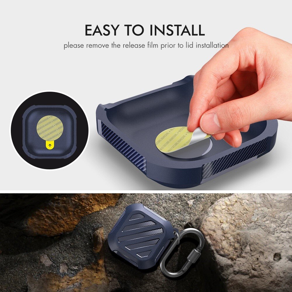 Samsung Galaxy Buds FE Case Rugged zwart