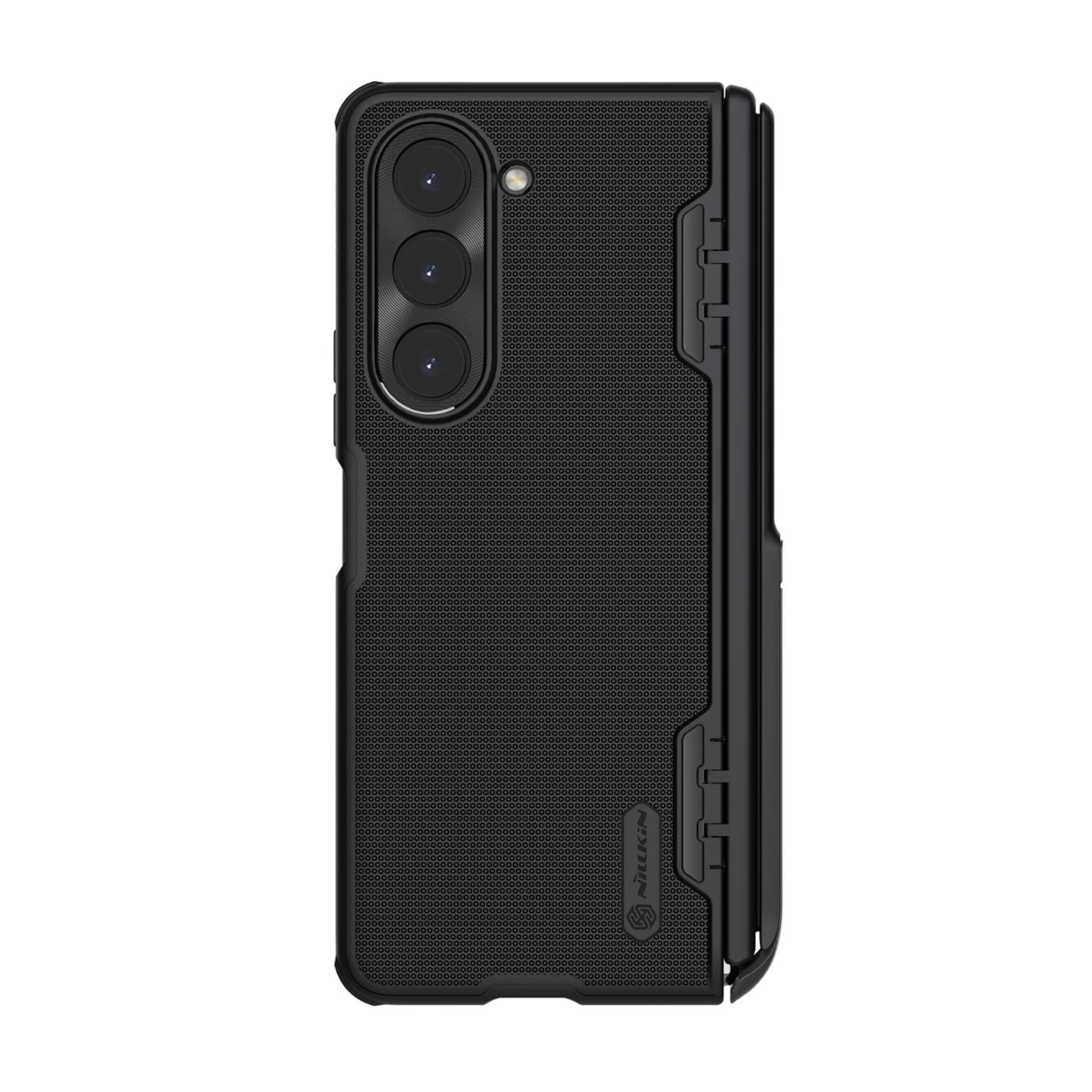 Super Frosted Shield Fold with Kickstand Samsung Galaxy Z Fold 5 zwart