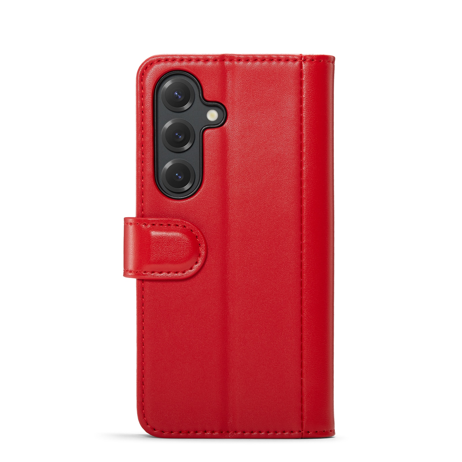 Samsung Galaxy S25 FE Echt lederen hoesje Rood
