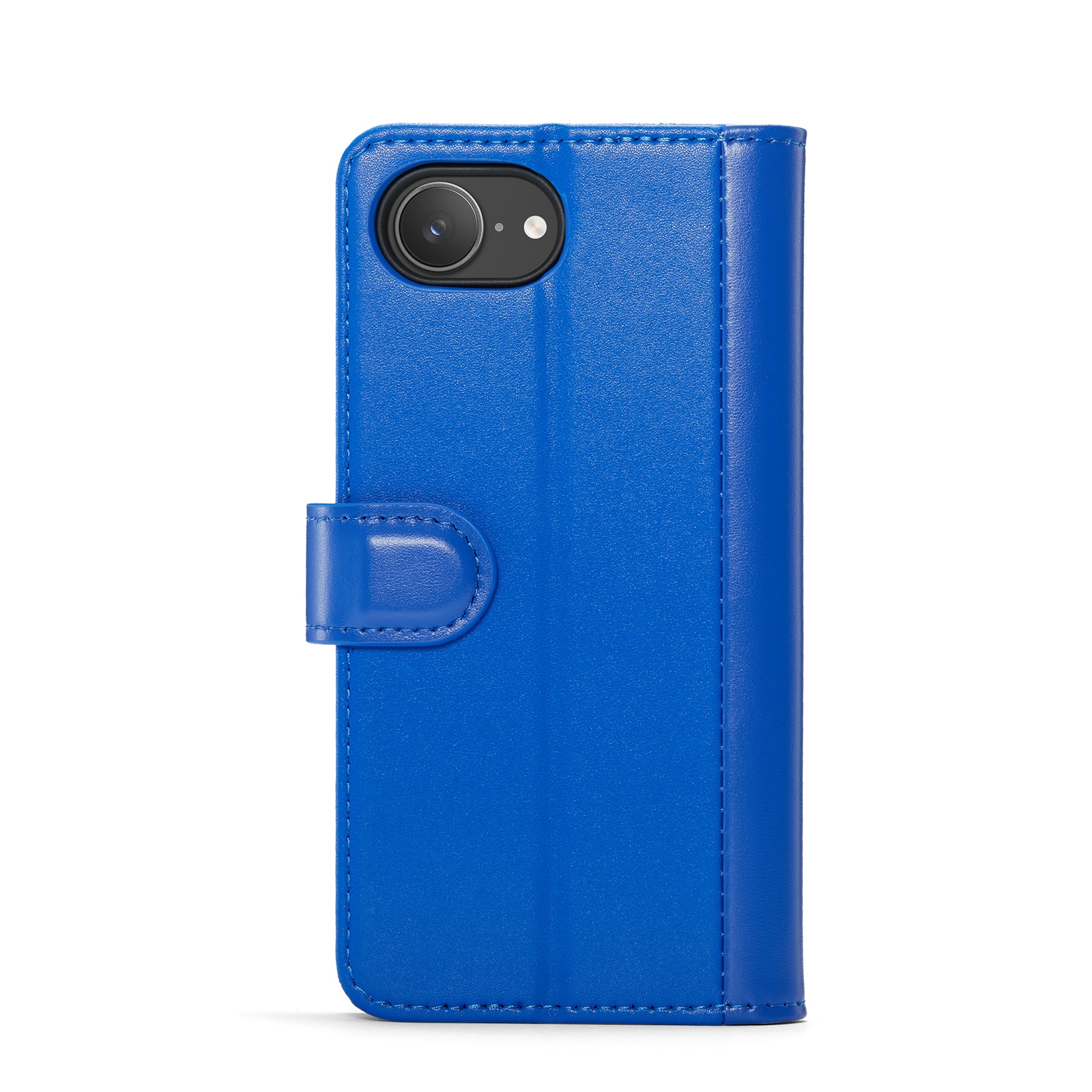 iPhone 16e Echt lederen hoesje Blauw