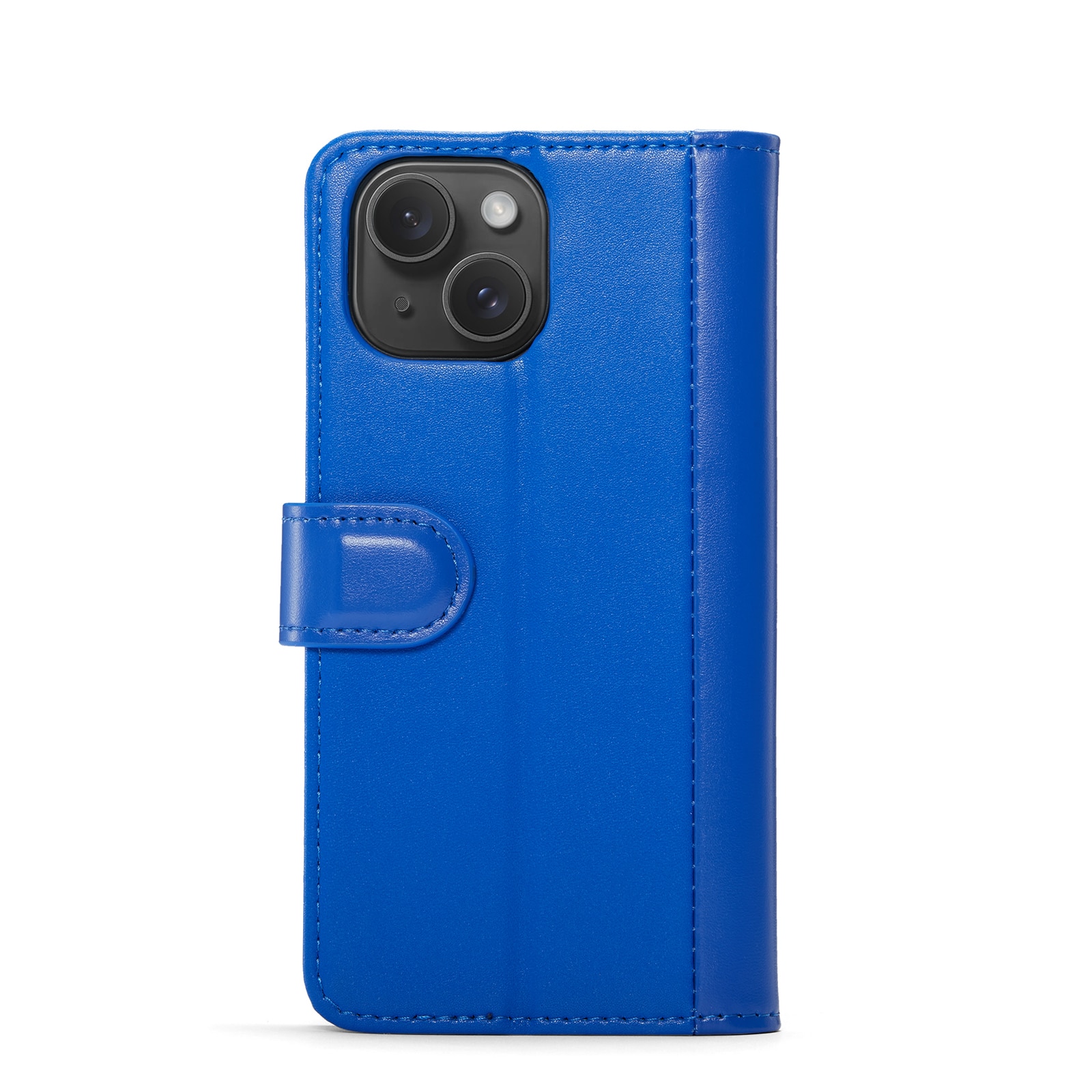 iPhone 13 Echt lederen hoesje Blauw