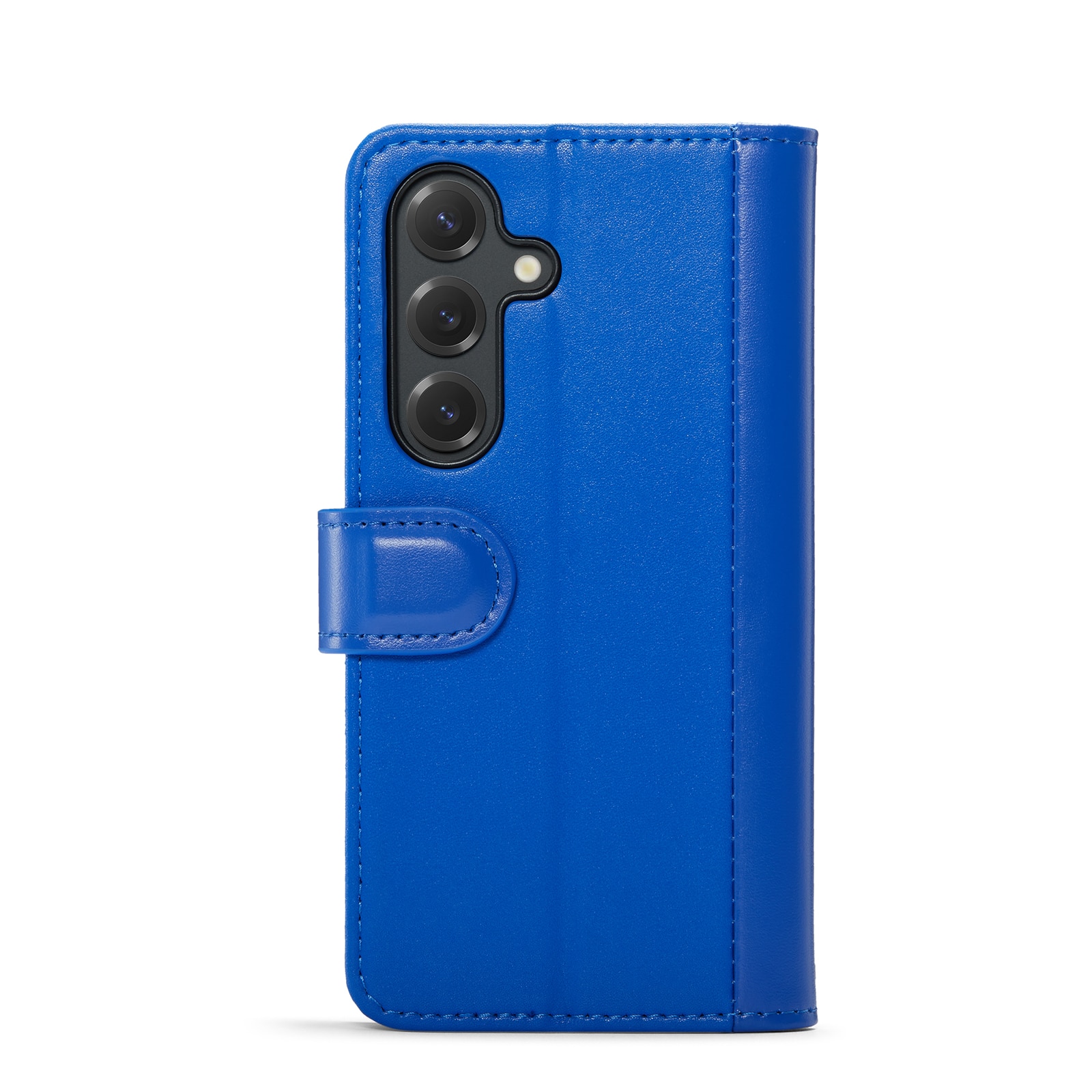 Samsung Galaxy S25 FE Echt lederen hoesje Blauw
