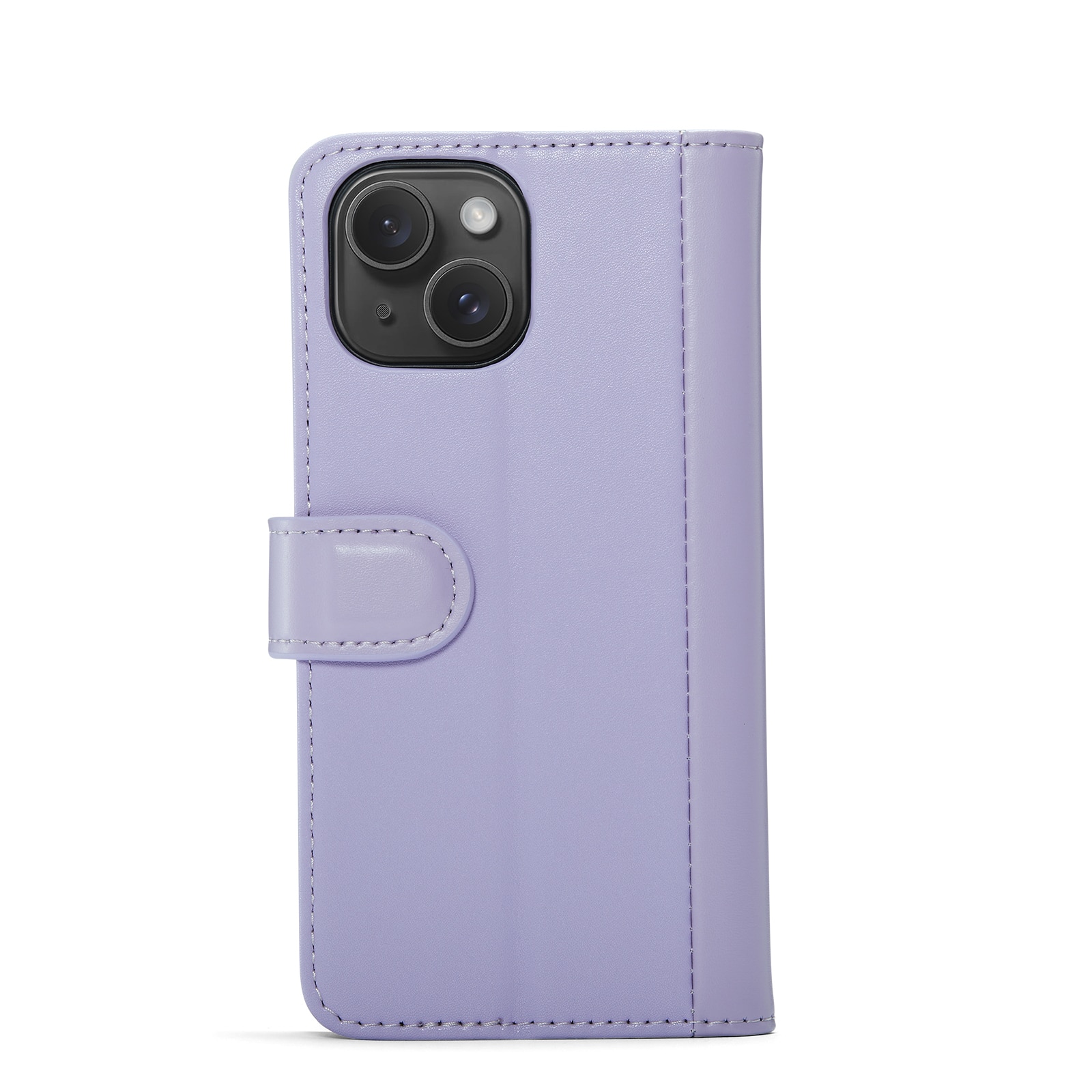 iPhone 13 Echt lederen hoesje Paars