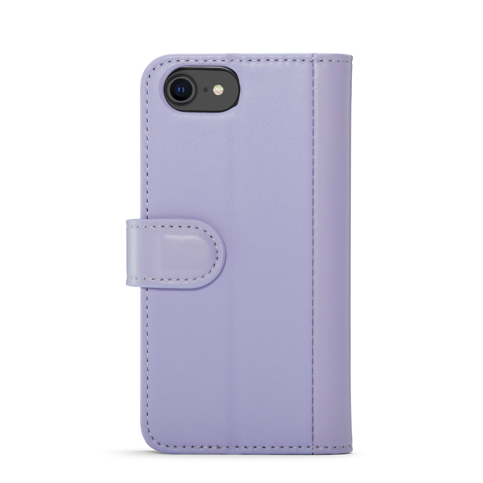 iPhone 7 Echt lederen hoesje Paars
