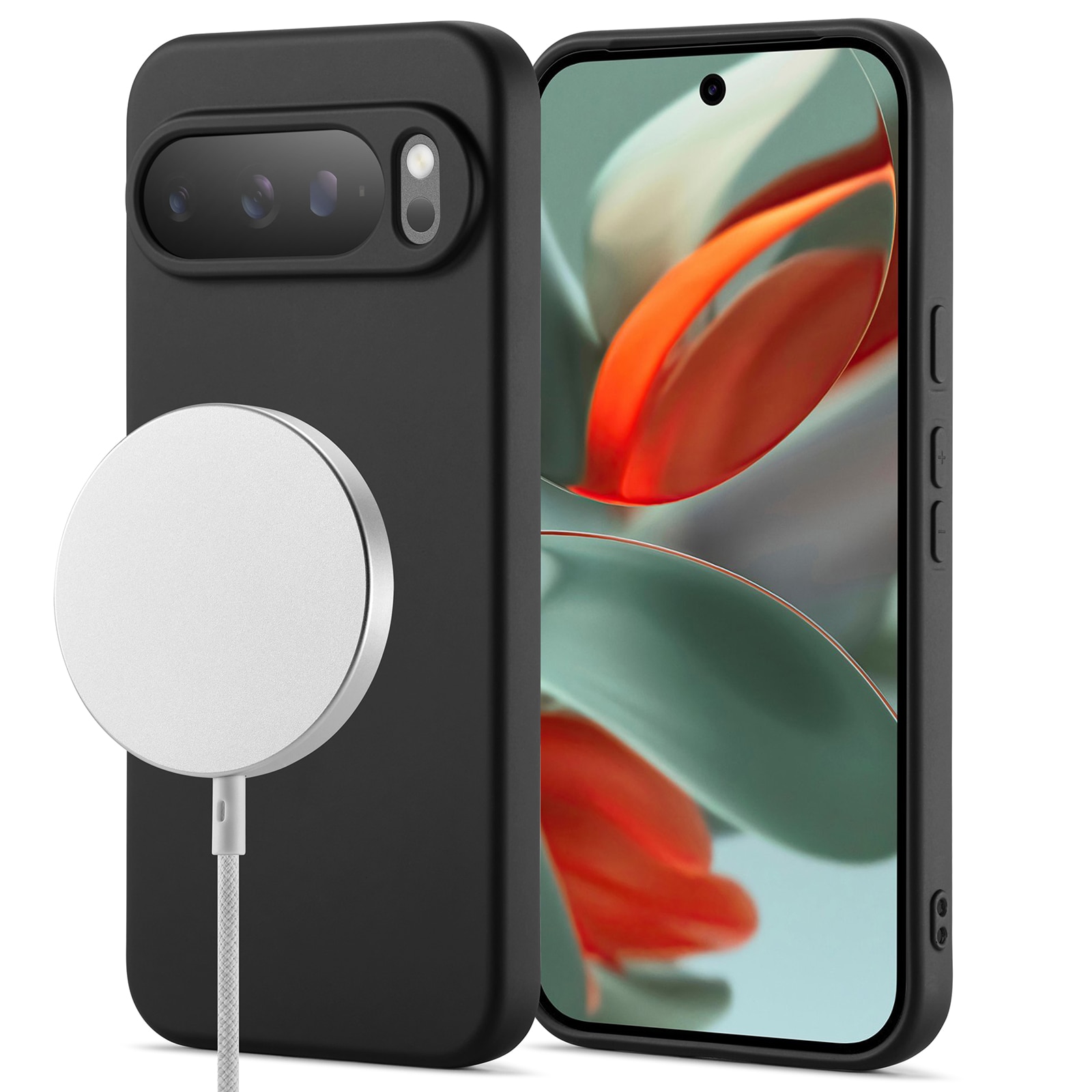 Google Pixel 10 Pro TPU Case MagSafe Zwart