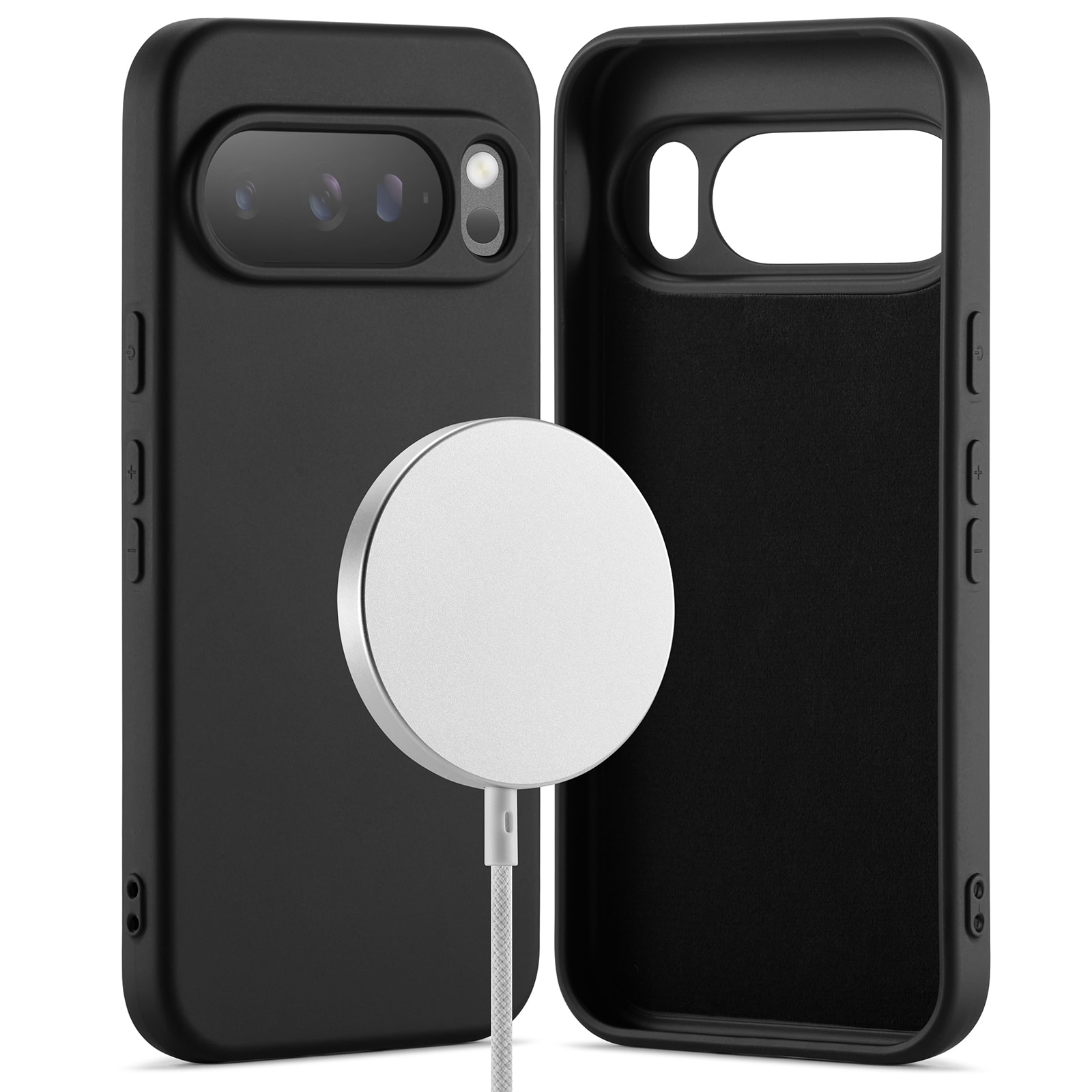 Google Pixel 10 TPU Case MagSafe Zwart
