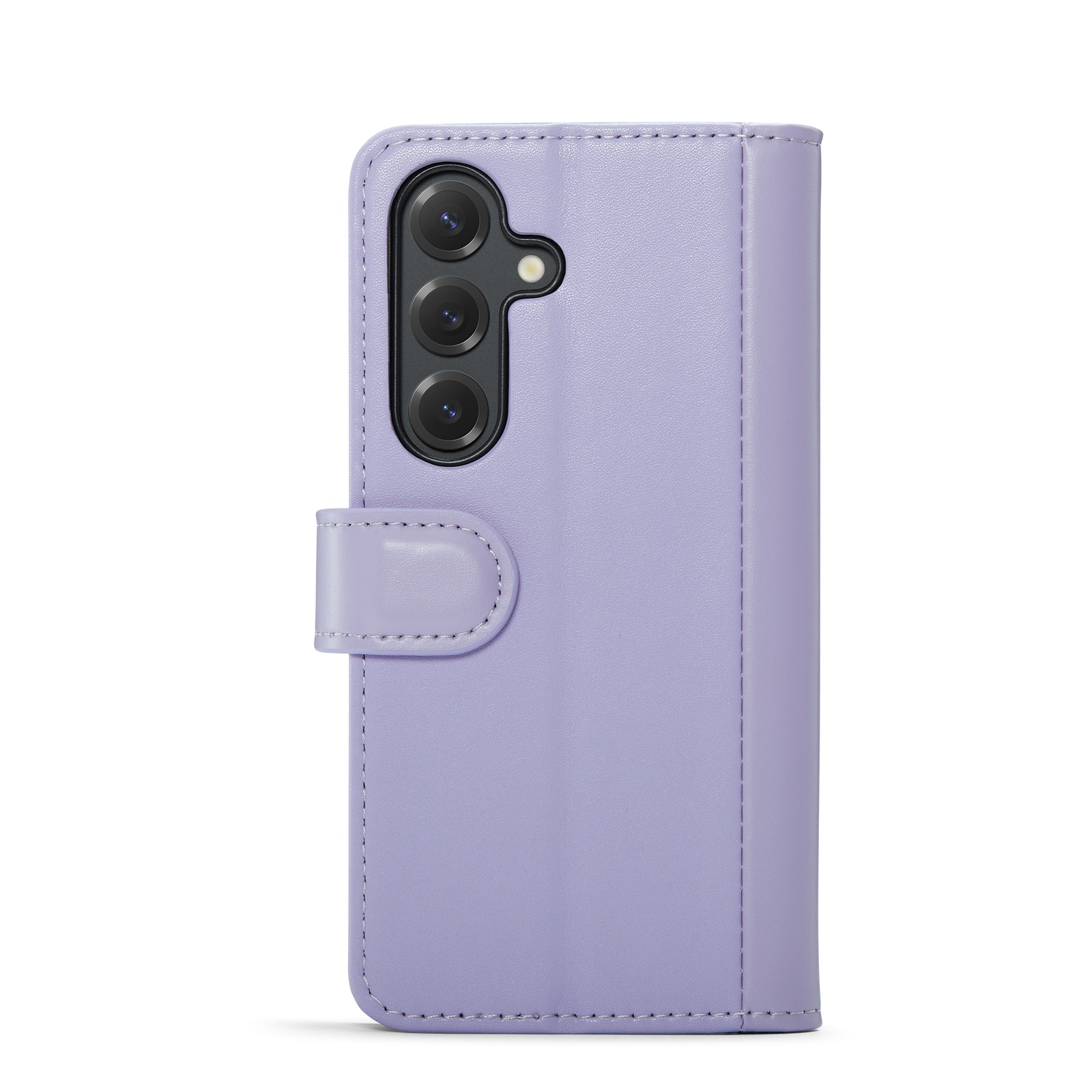 Samsung Galaxy A17 Echt lederen hoesje Paars