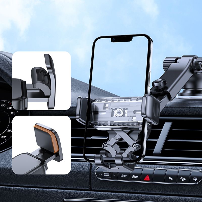 JR-ZS283 Dashboard Car Phone Holder Zwart