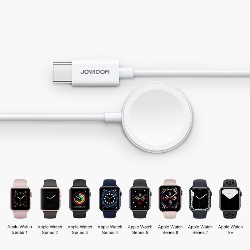 Oplader USB-C Apple Watch Wit