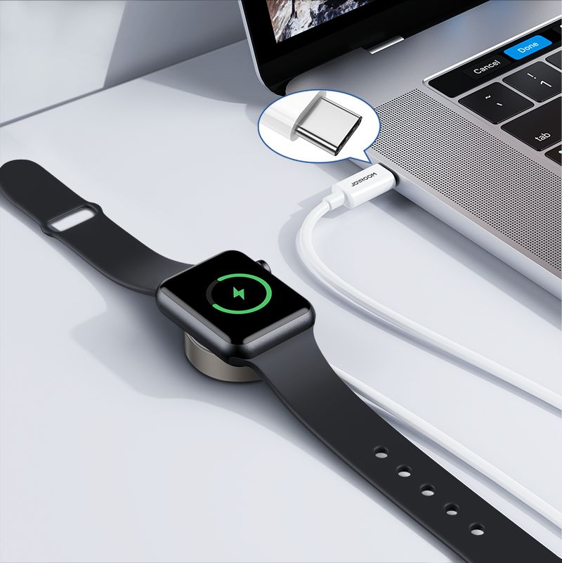 Oplader USB-C Apple Watch Wit