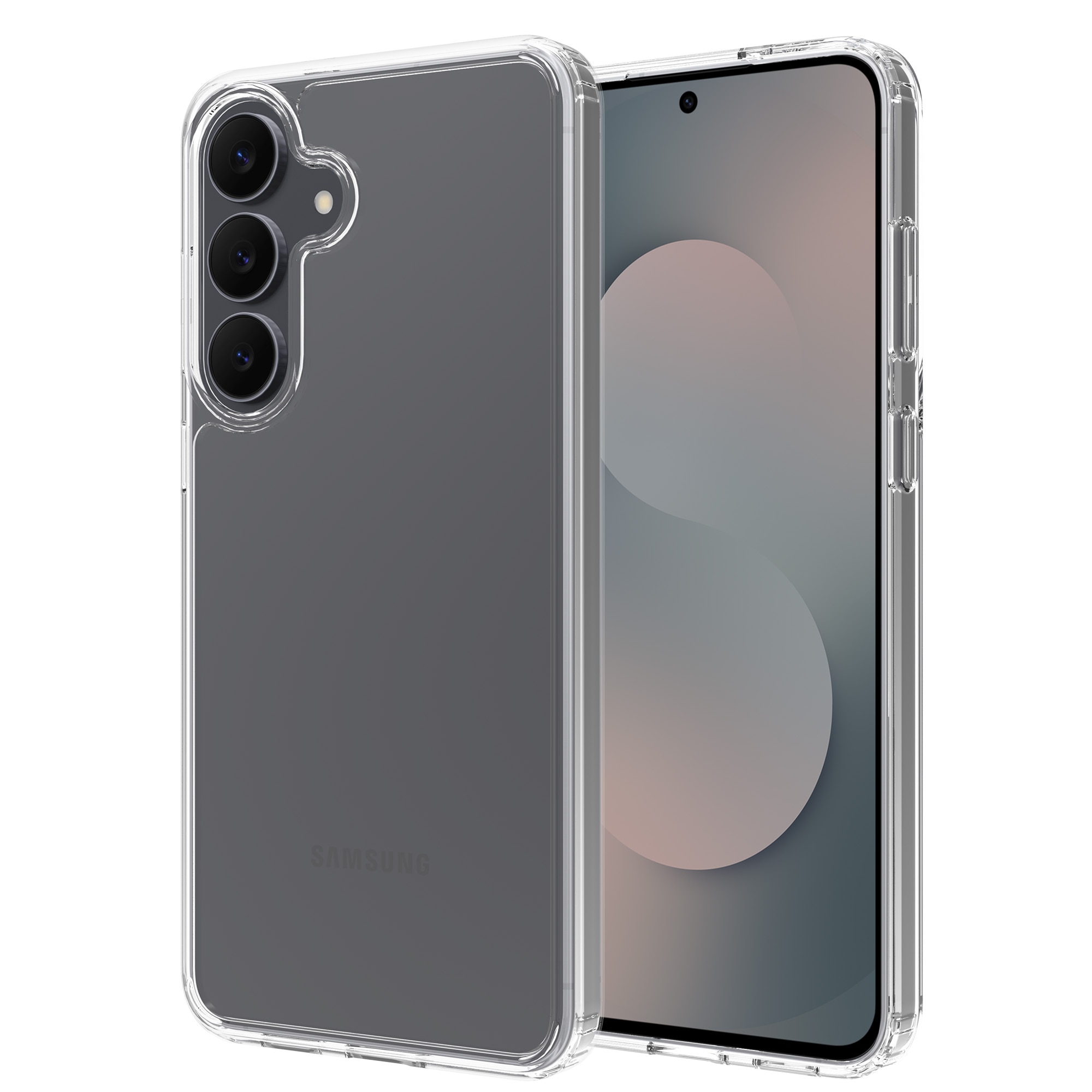 Hybridcase Samsung Galaxy S25 FE Transparant
