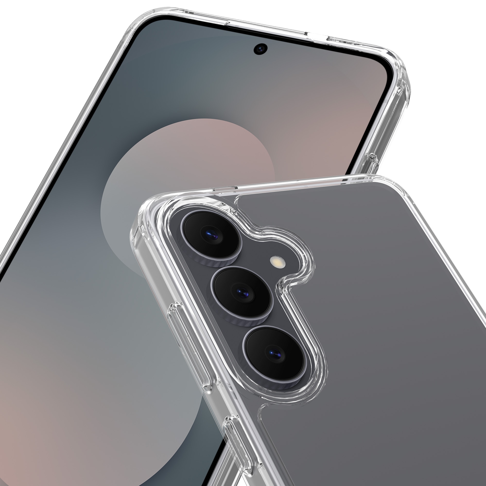 Hybridcase Samsung Galaxy S25 FE Transparant