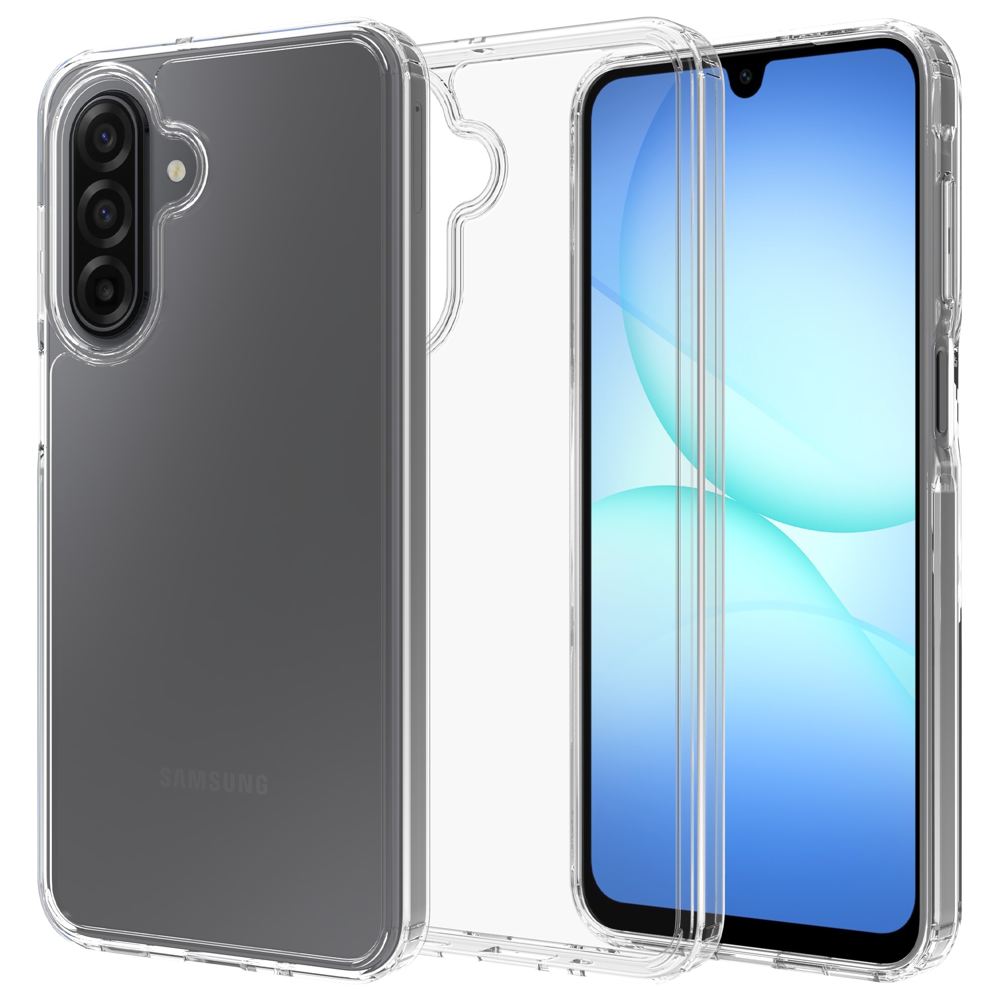 Hybridcase Samsung Galaxy A17 Transparant