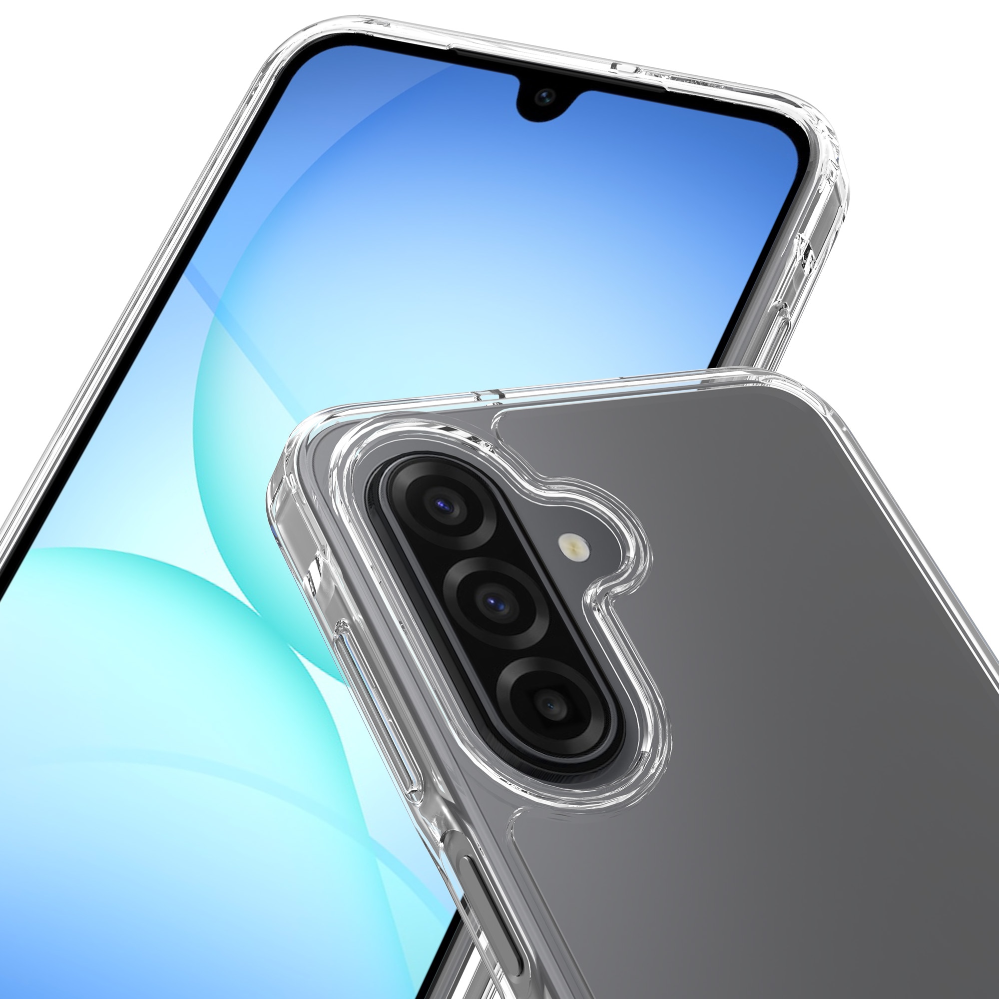 Hybridcase Samsung Galaxy A17 Transparant
