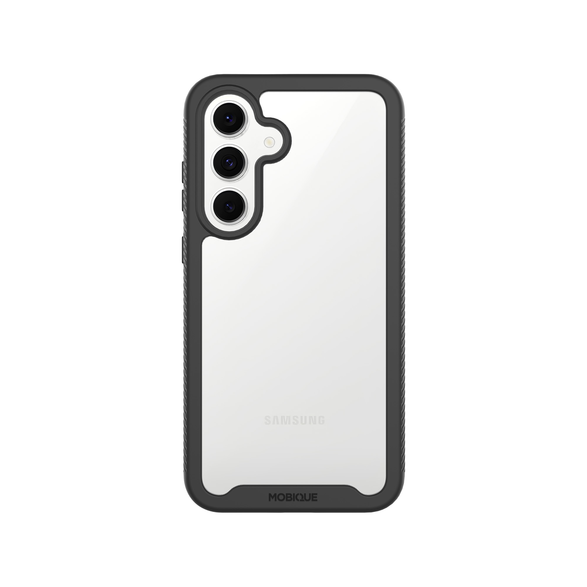 Samsung Galaxy S25 FE Full Protection Case Zwart/transparant