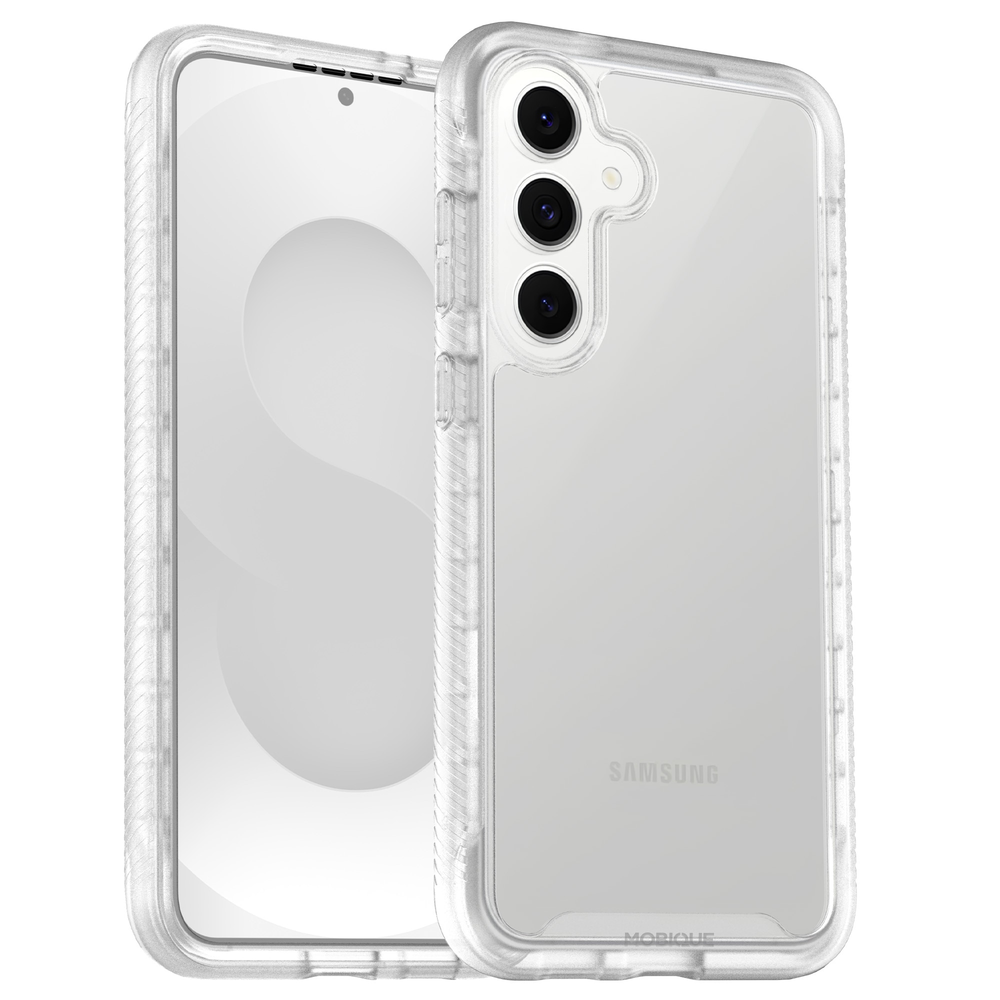 Samsung Galaxy S25 FE Full Protection Case Transparant
