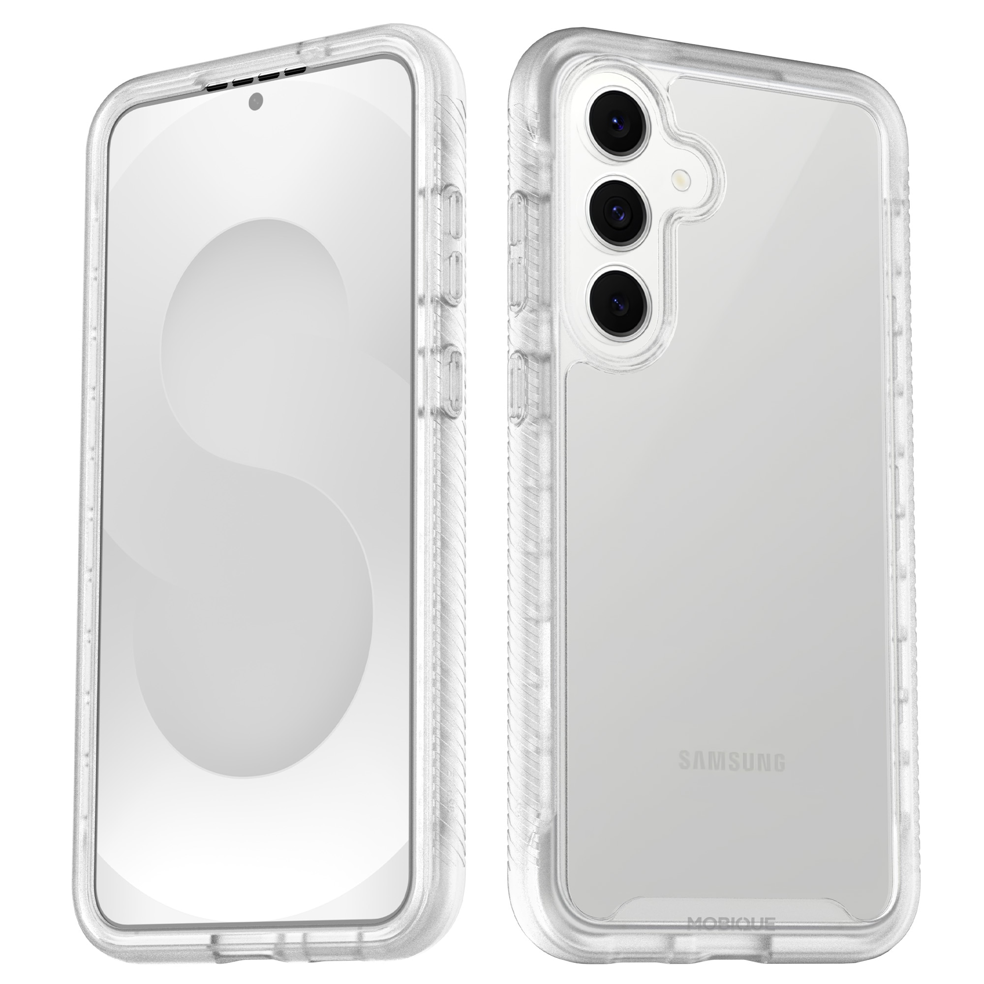 Samsung Galaxy S25 FE Full Protection Case Transparant
