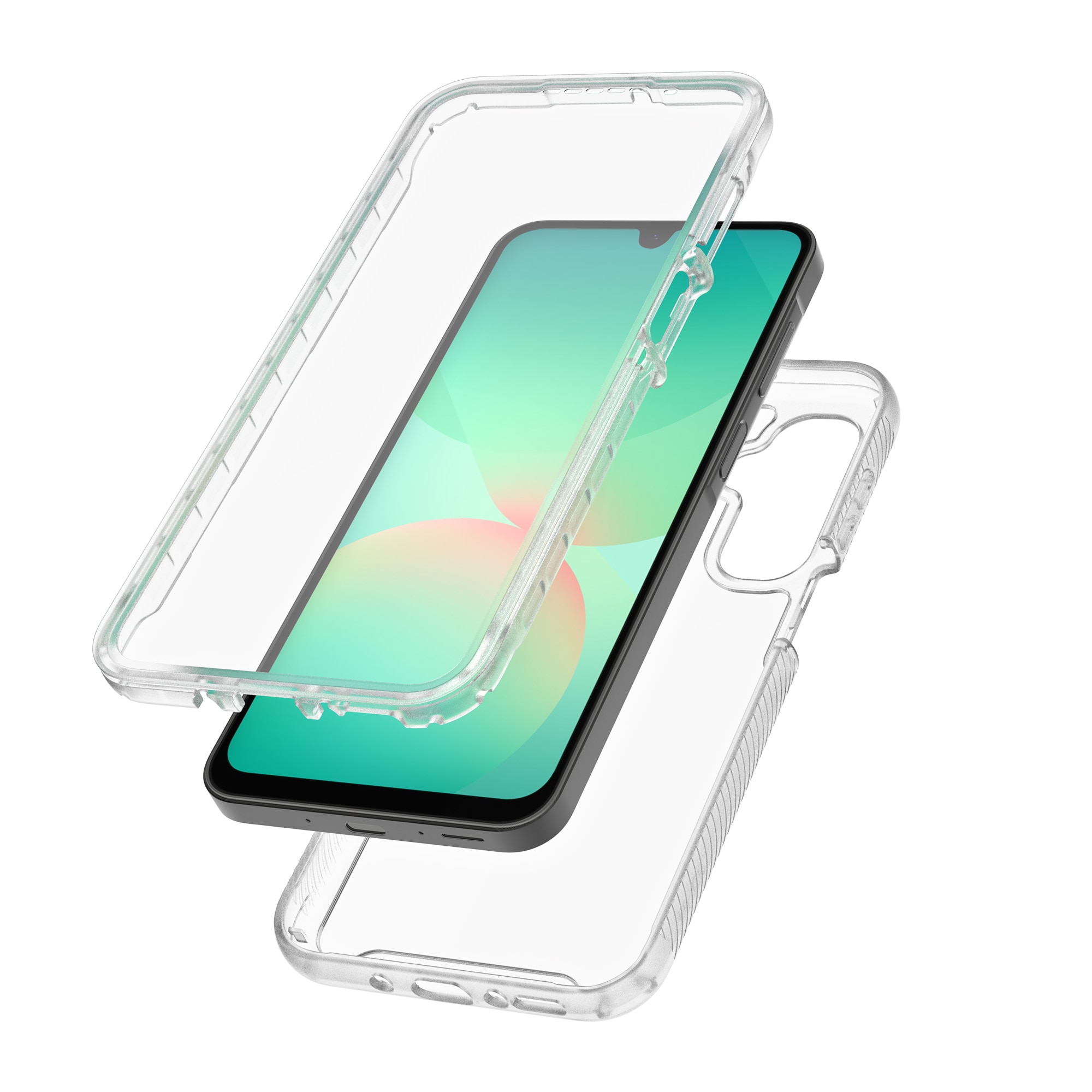 Samsung Galaxy A17 Full Protection Case Transparant