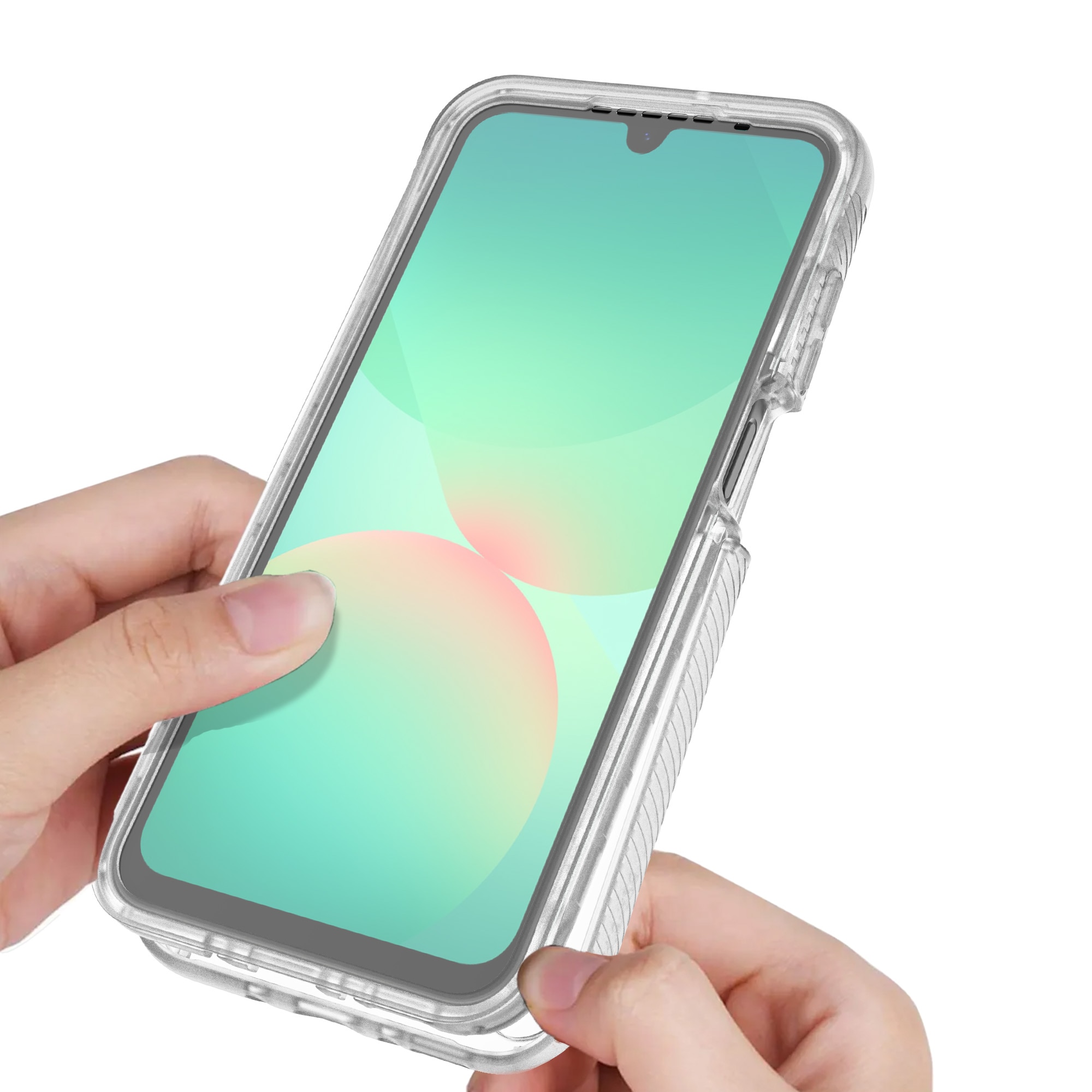 Samsung Galaxy A17 Full Protection Case Transparant
