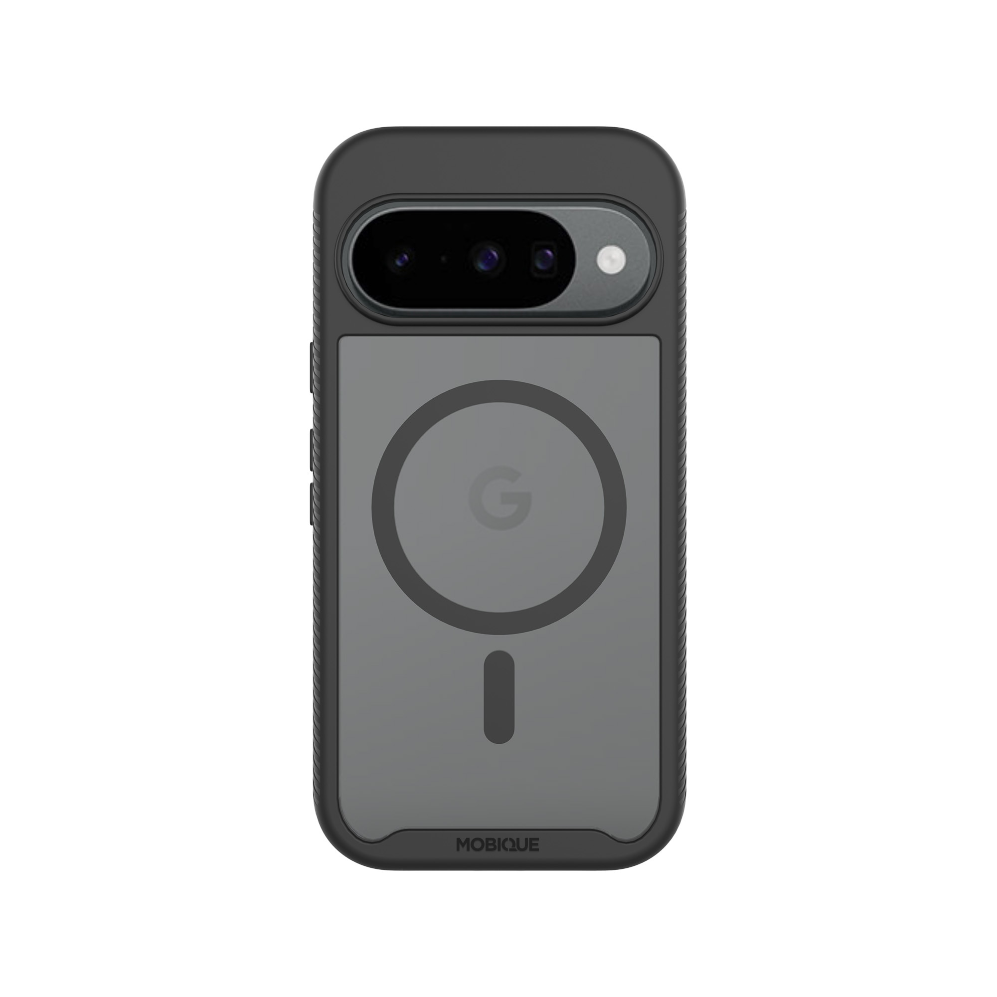 Google Pixel 10 Full Protection Magnetic Case Zwart/transparant
