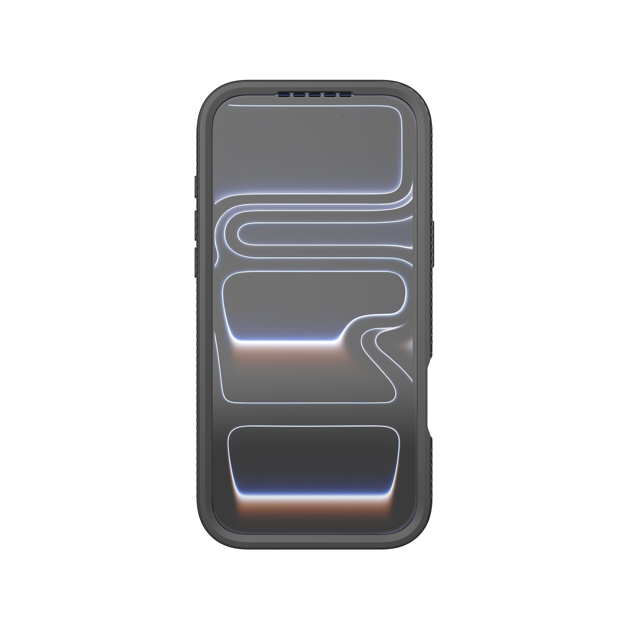 iPhone 17 Pro Full Protection Magnetic Case Zwart/transparant
