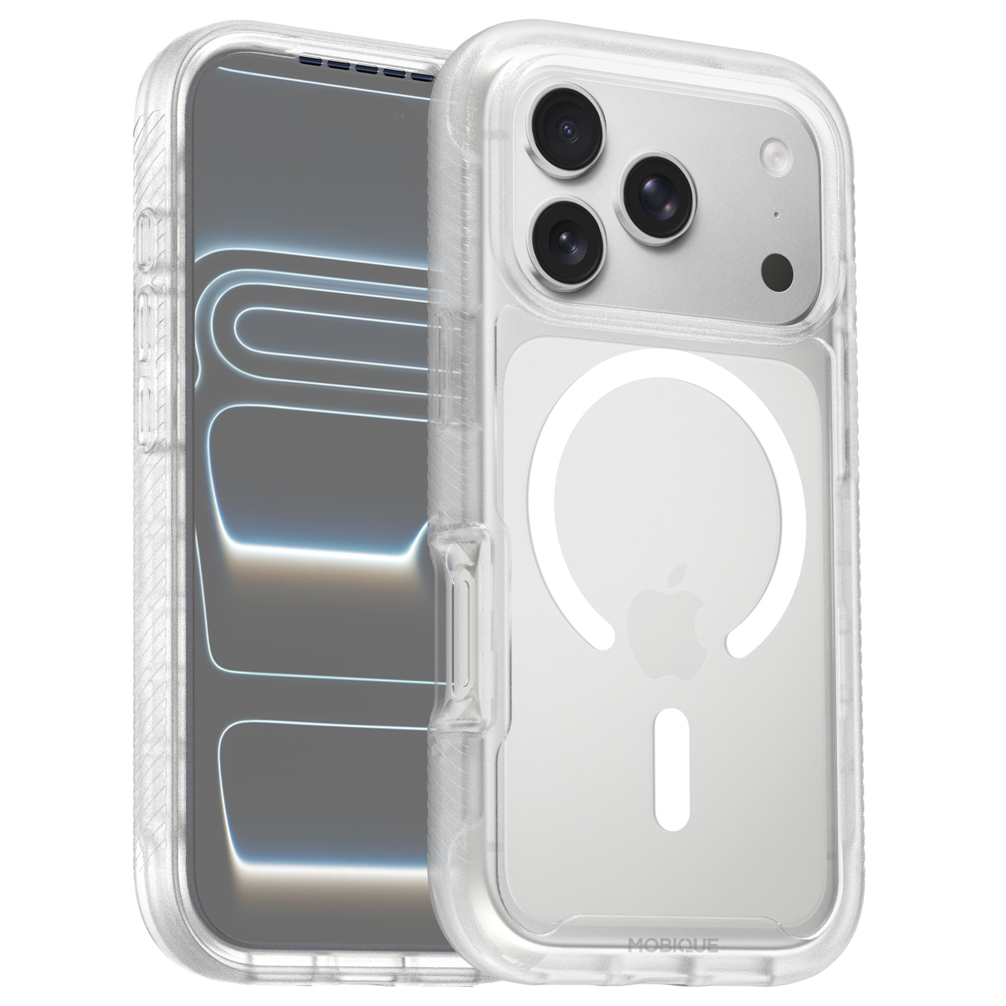 iPhone 17 Pro Full Protection Magnetic Case Transparant