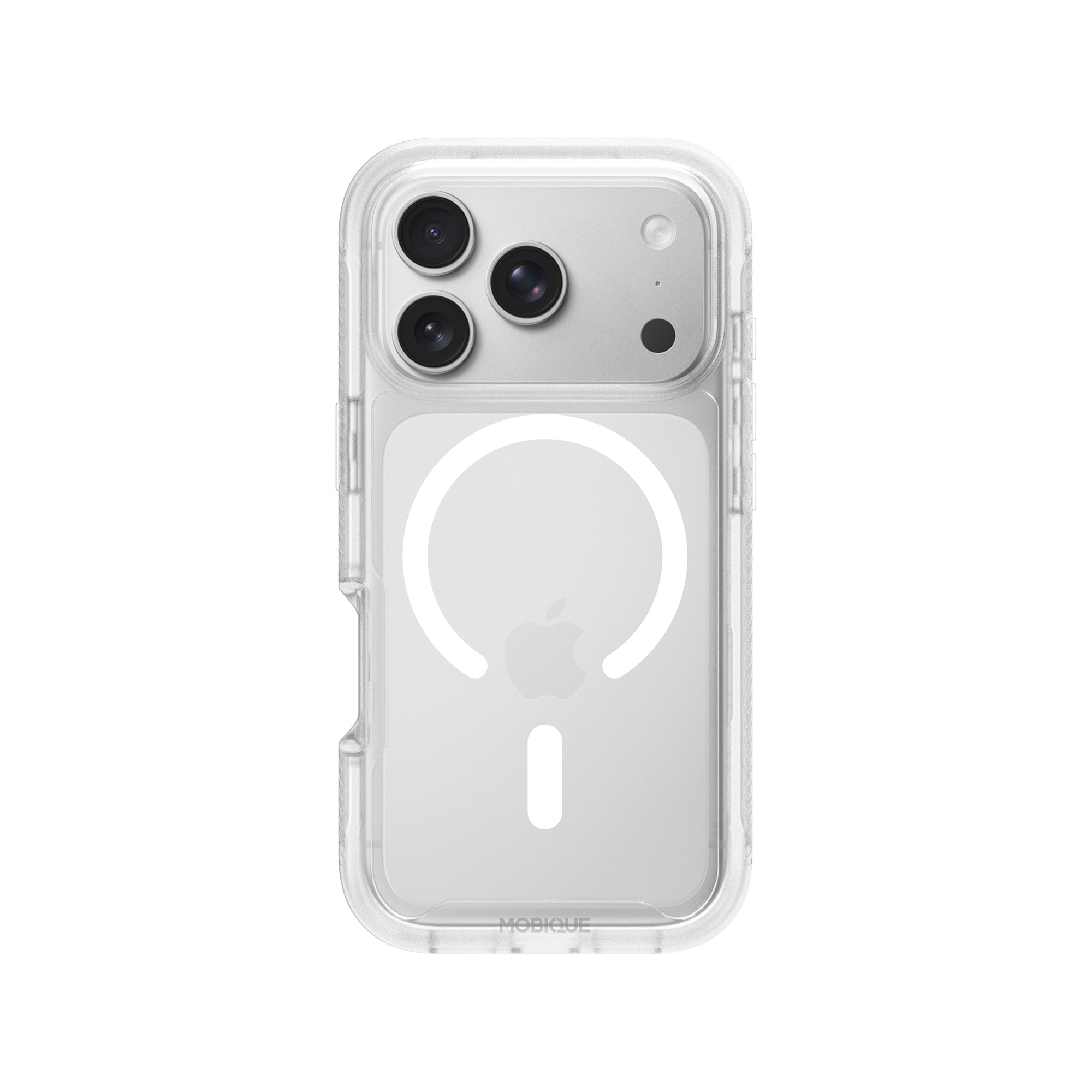 iPhone 17 Pro Full Protection Magnetic Case Transparant